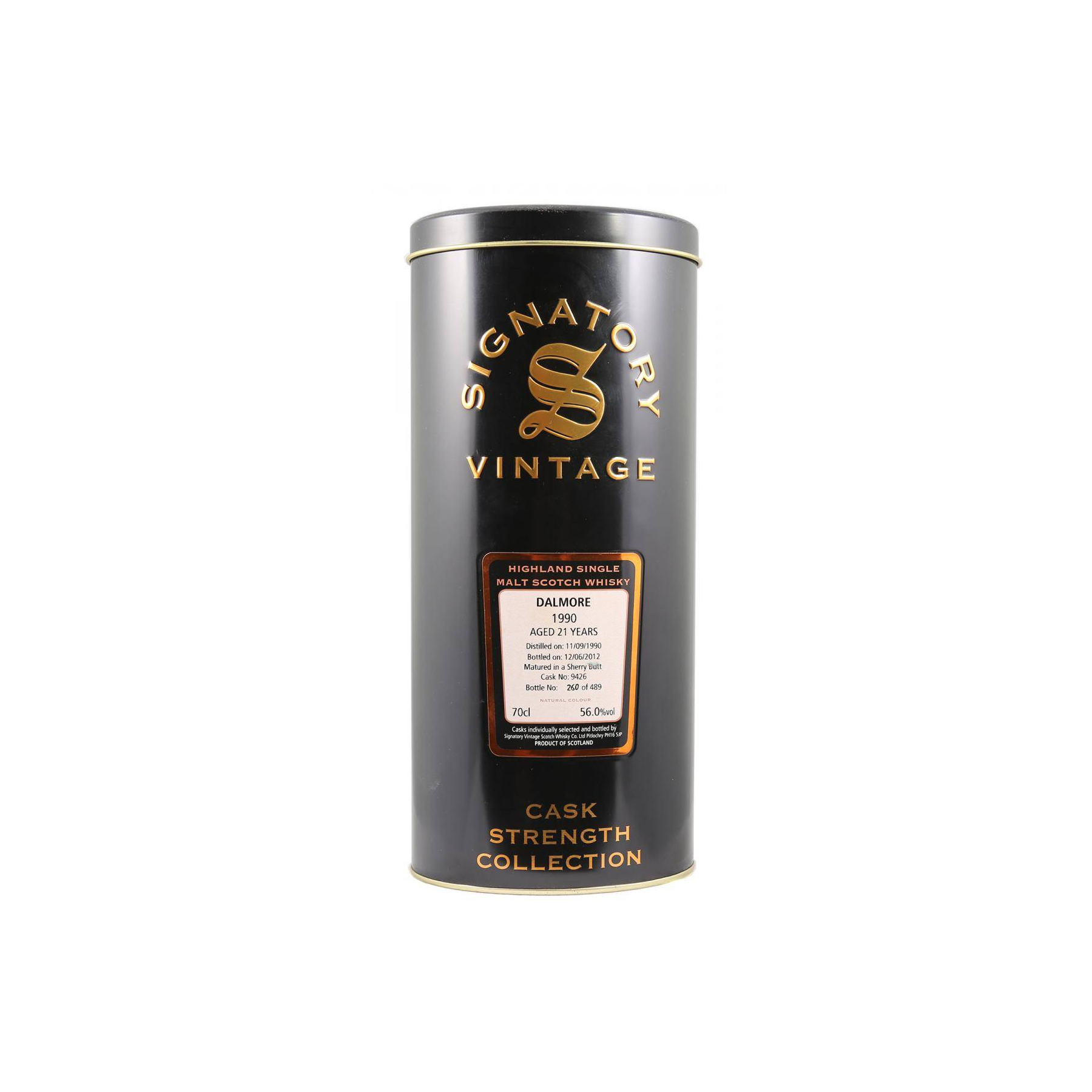 The Dalmore Cask Strength Collection 1990 21 Years Single Malt Whisky 3
