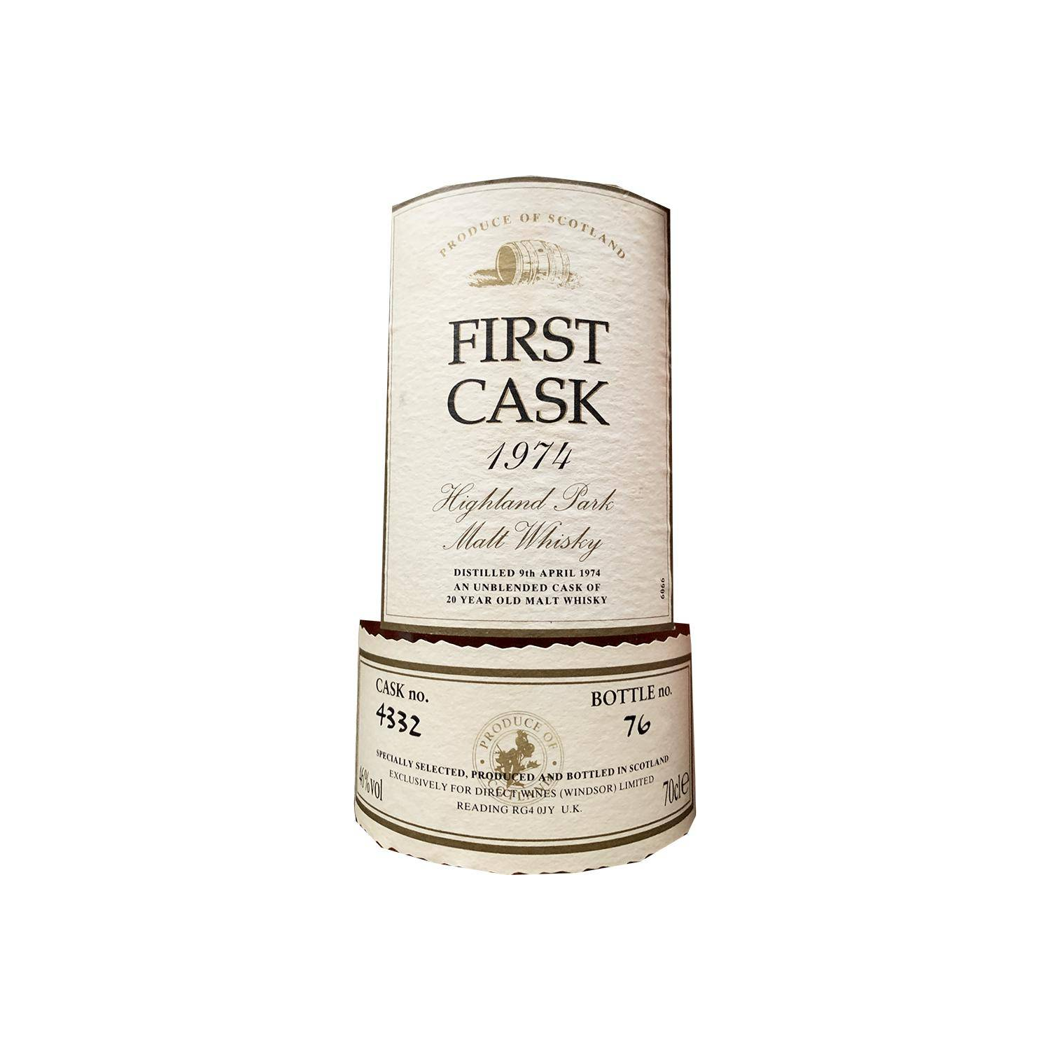 Highland Park 1974 20 Years Single Malt Whisky 2