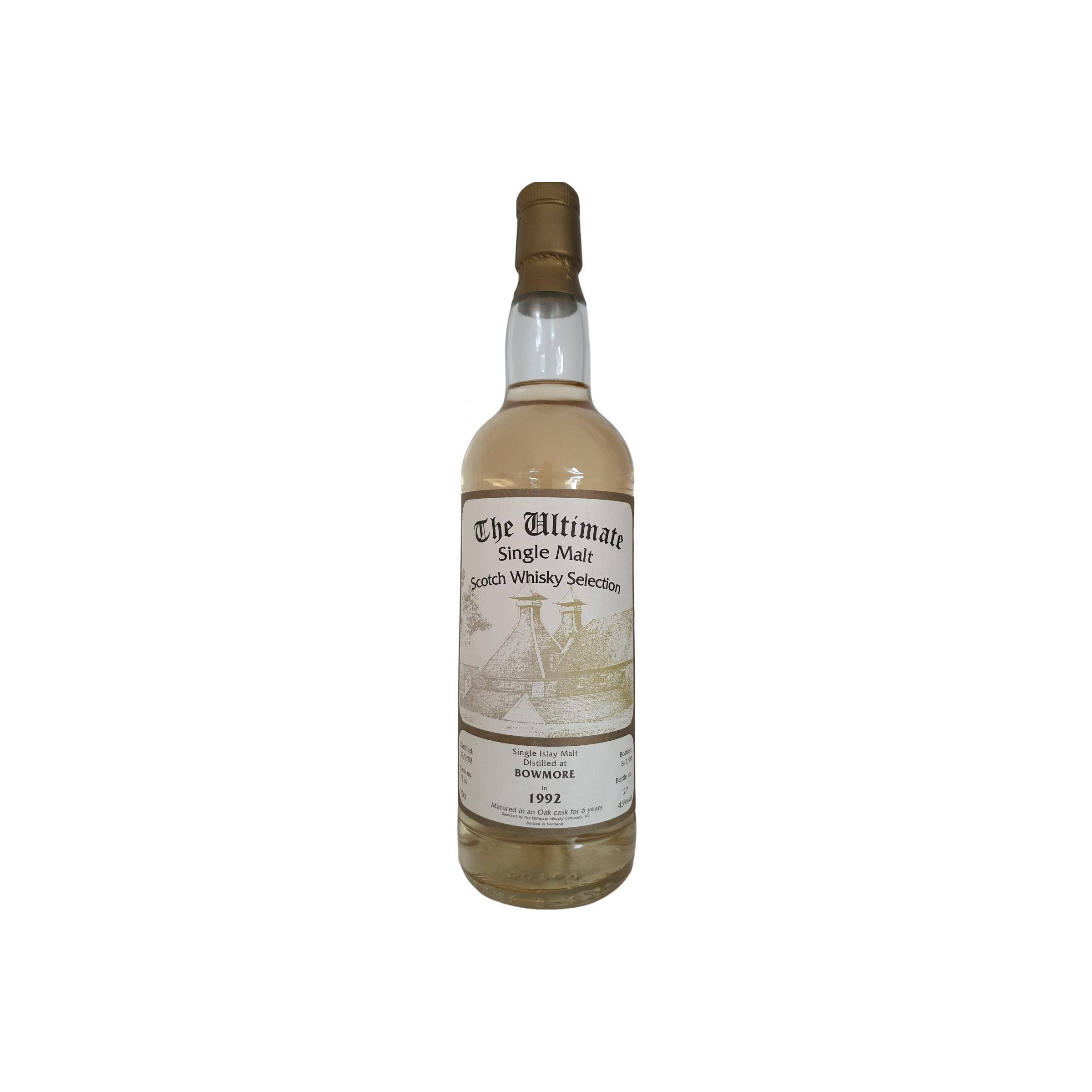 Bowmore The Ultimate 1992 6 Years Single Malt Whisky