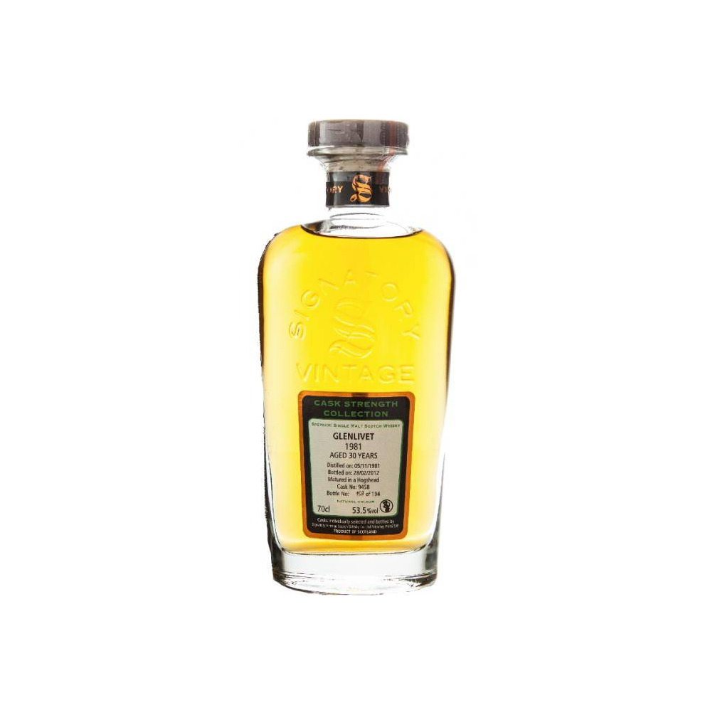 The Glenlivet Cask Strength Collection 1981 30 Years Single Malt Whisky
