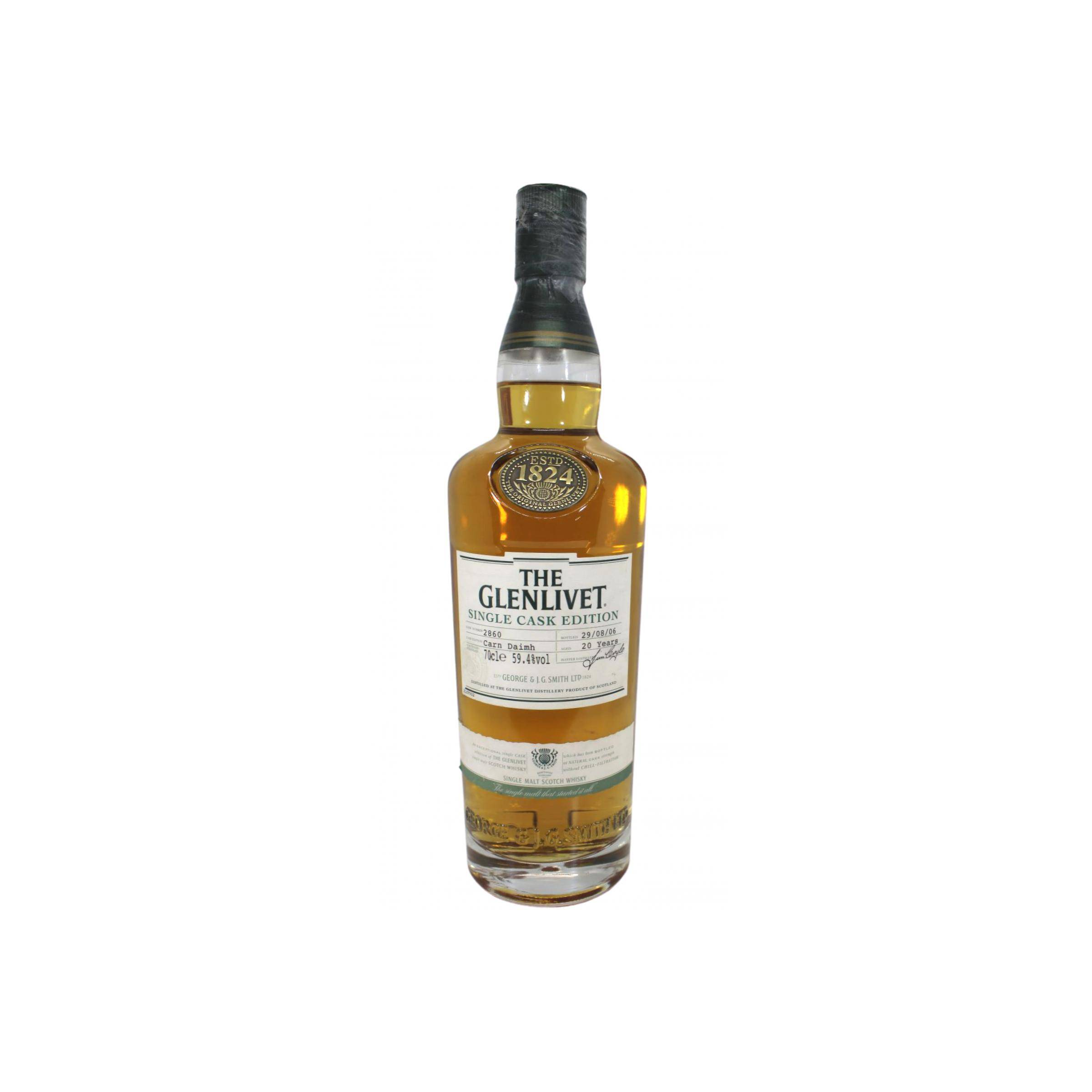 The Glenlivet 20 Years Single Malt Whisky
