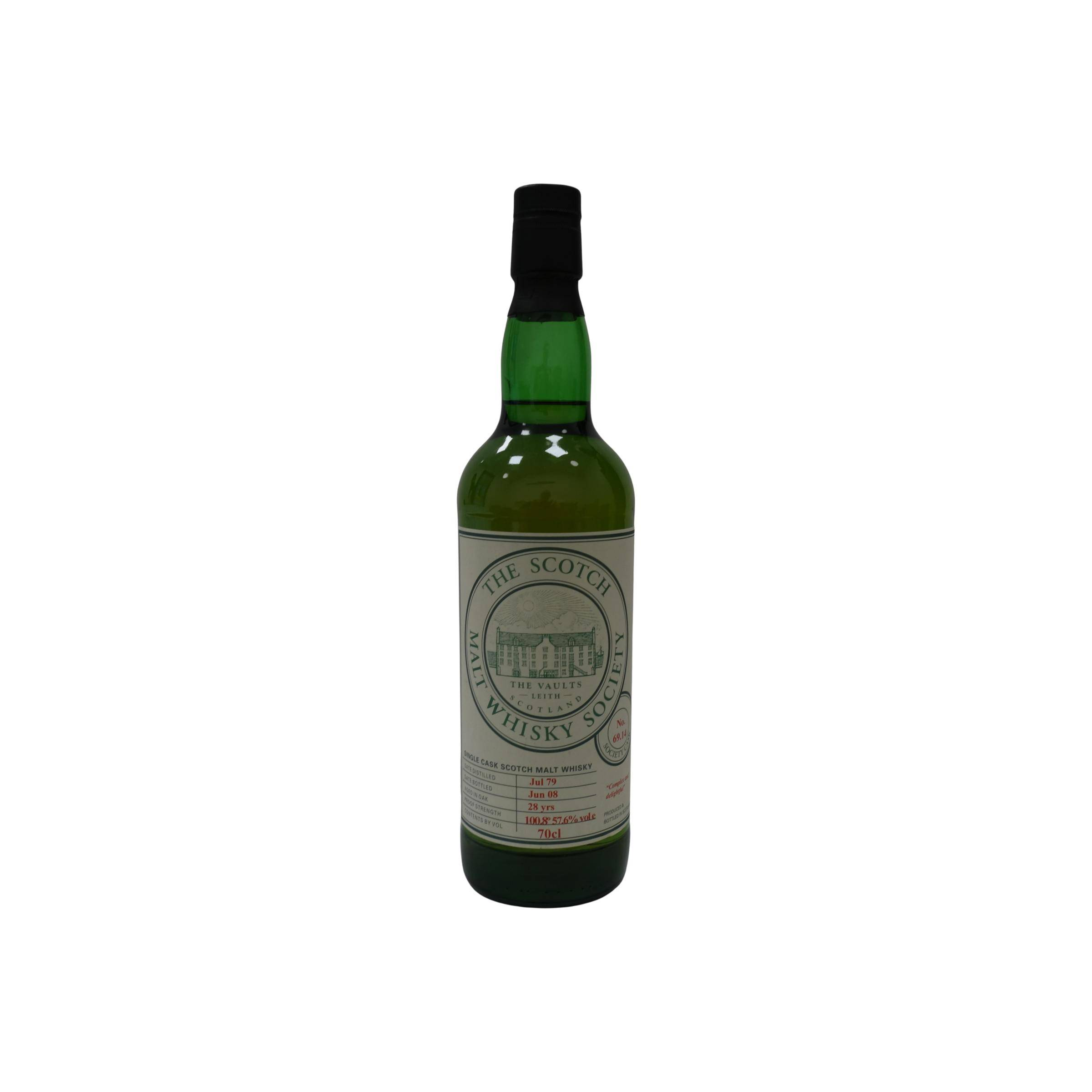 The Scotch Malt Whisky Society 1979 28 Years Single Malt Whisky