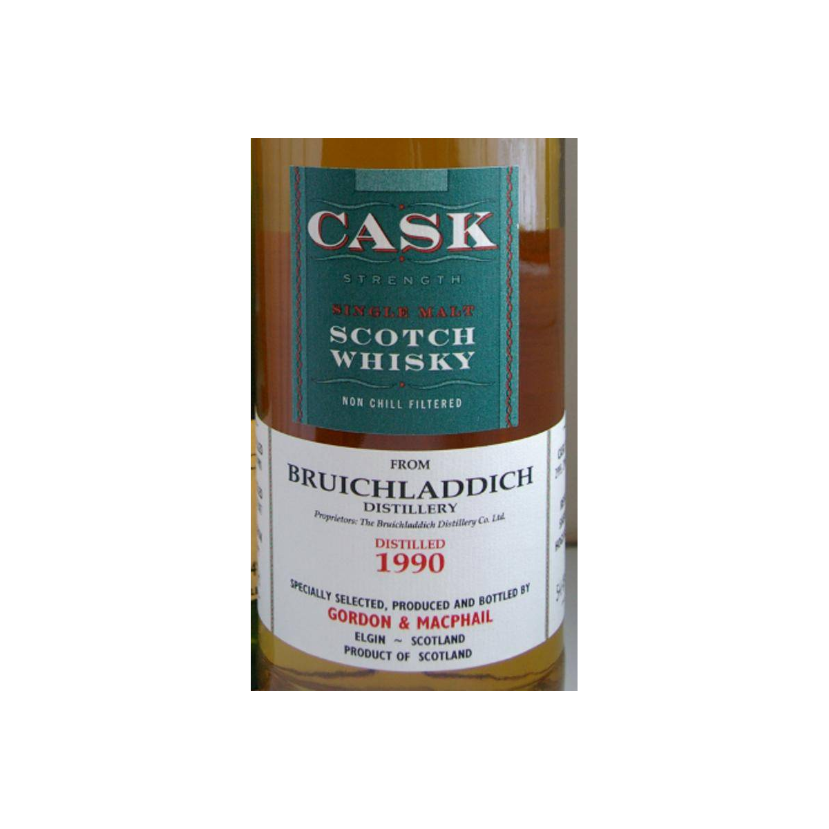 Bruichladdich Cask Strength Collection 1990 17 Years Single Malt Whisky