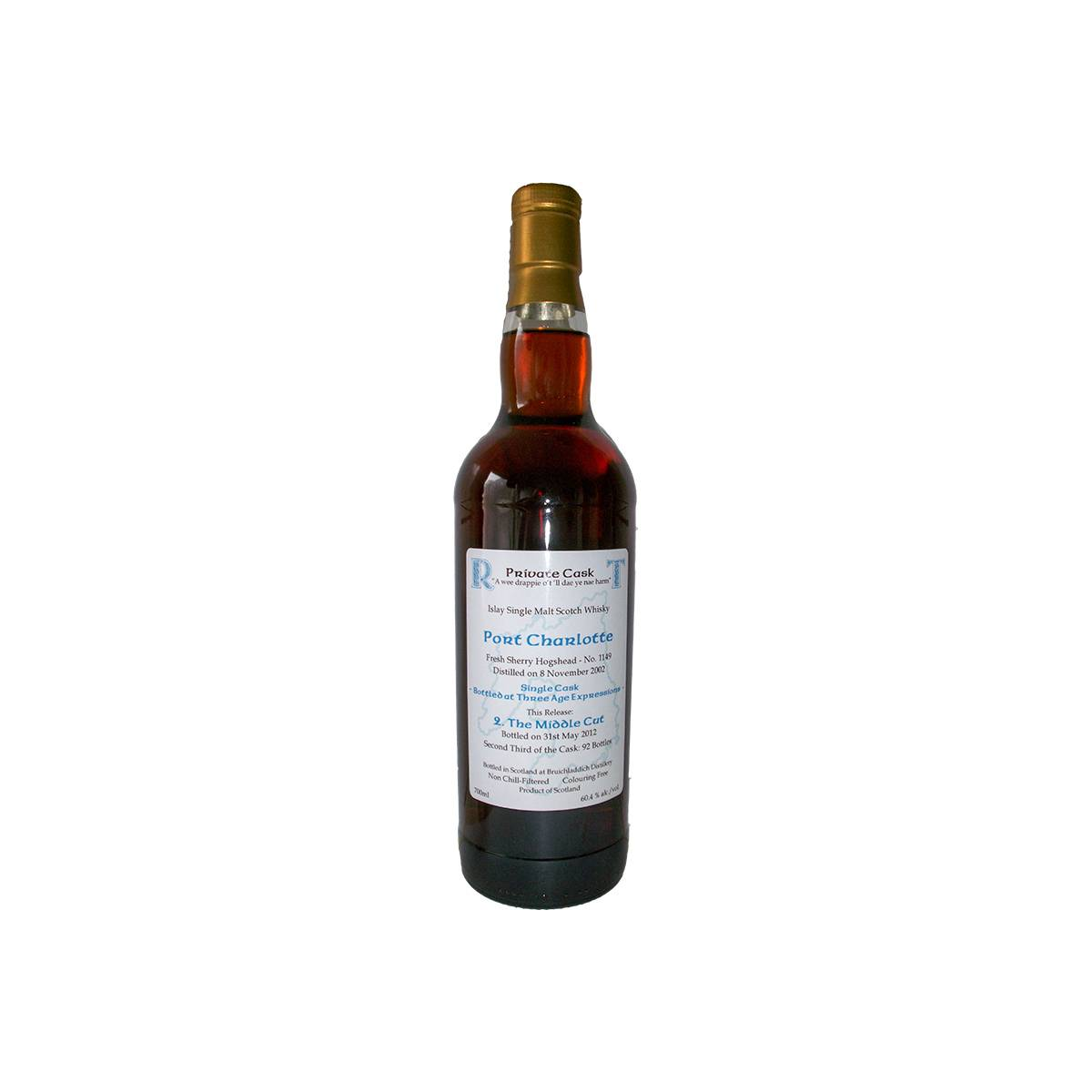 Port Charlotte 2002 9 Years Single Malt Whisky