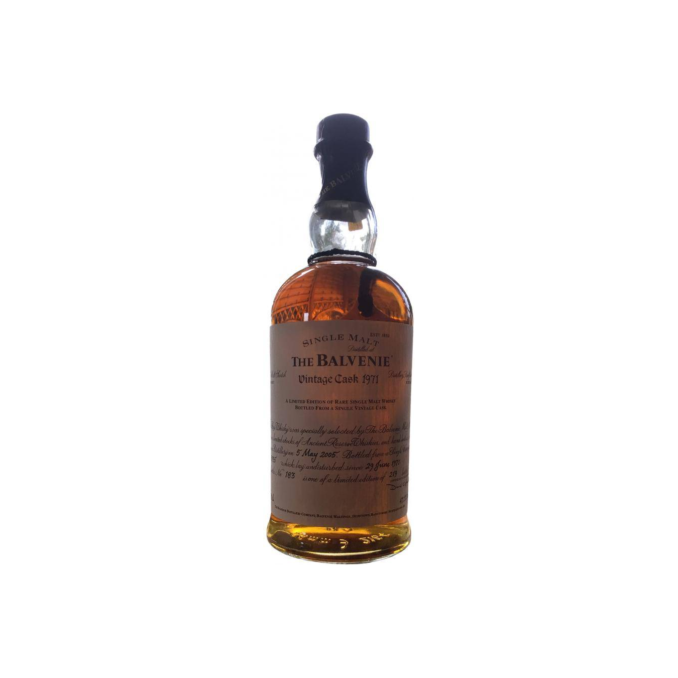 The Balvenie 1971 33 Years Single Malt Whisky