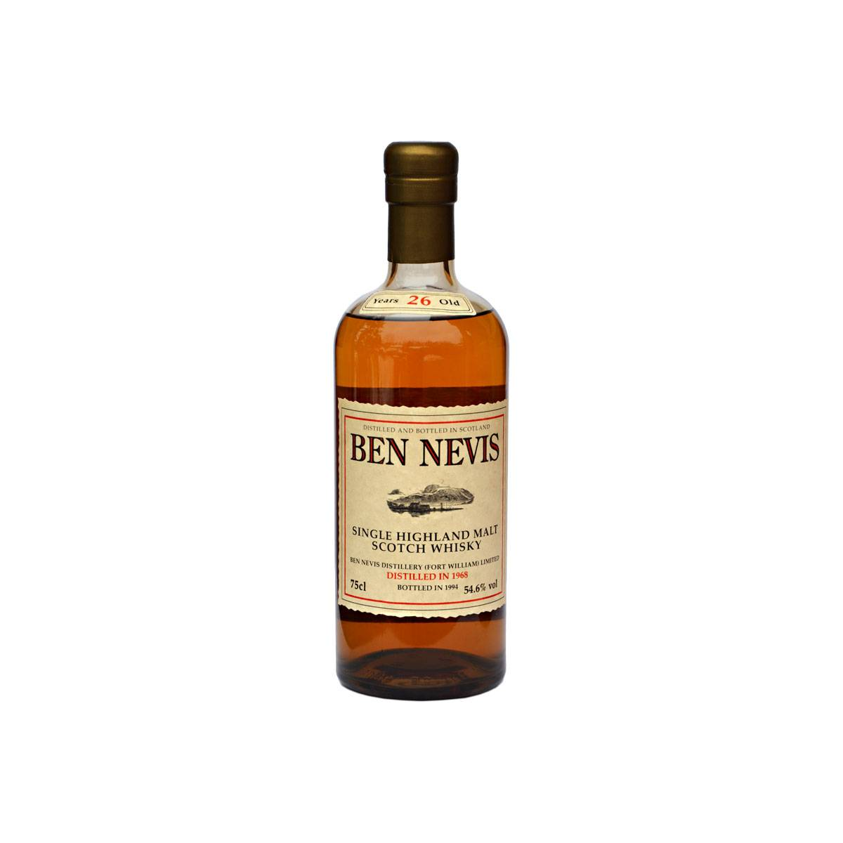Ben Nevis 1968 26 Years Single Malt Whisky