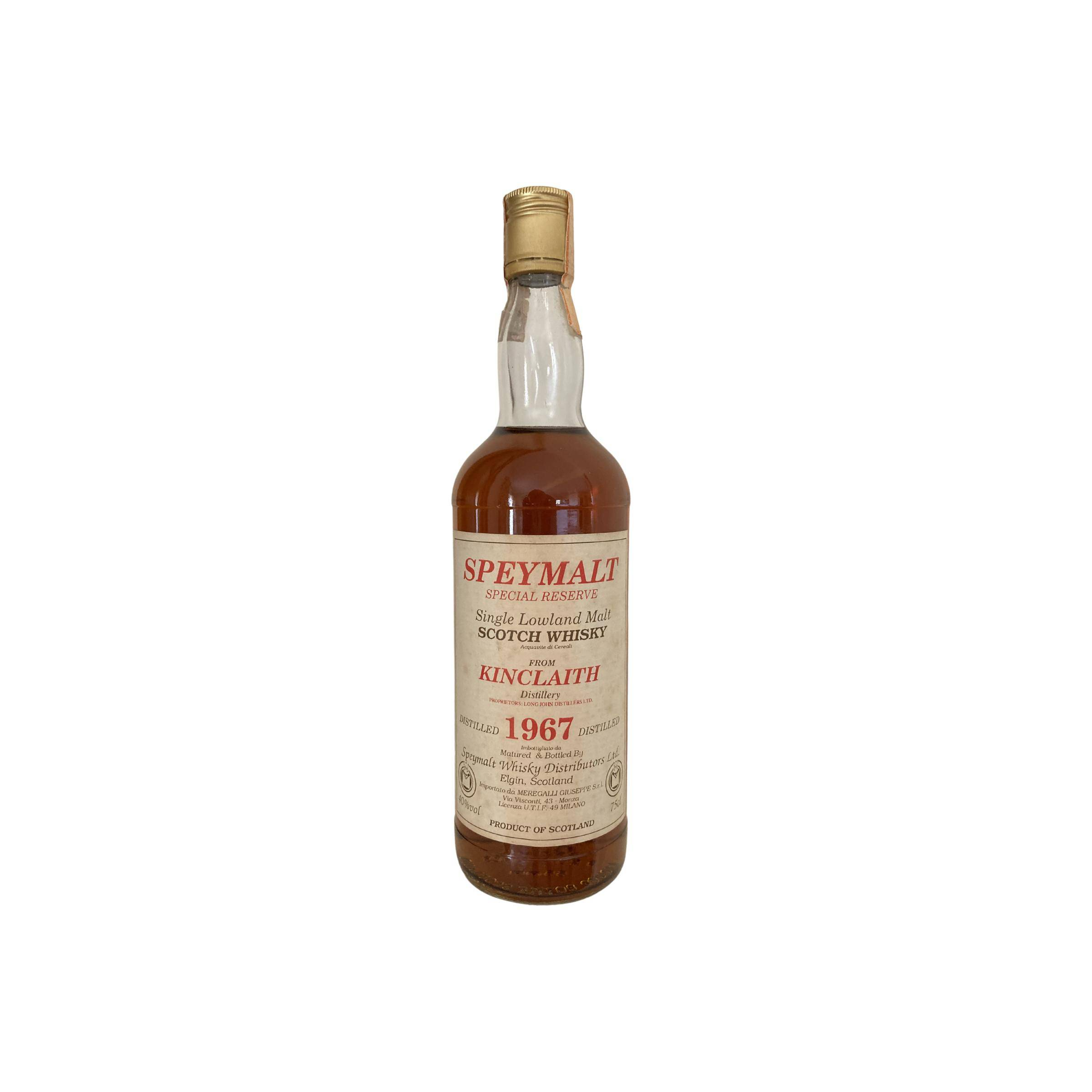 Kinclaith 1967 Single Malt Whisky