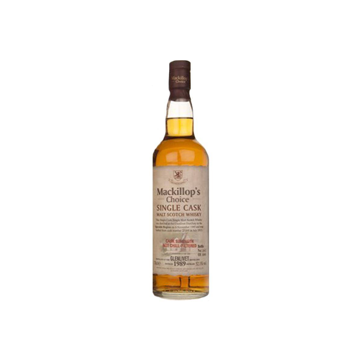 The Glenlivet Single Cask 1989 23 Years Single Malt Whisky