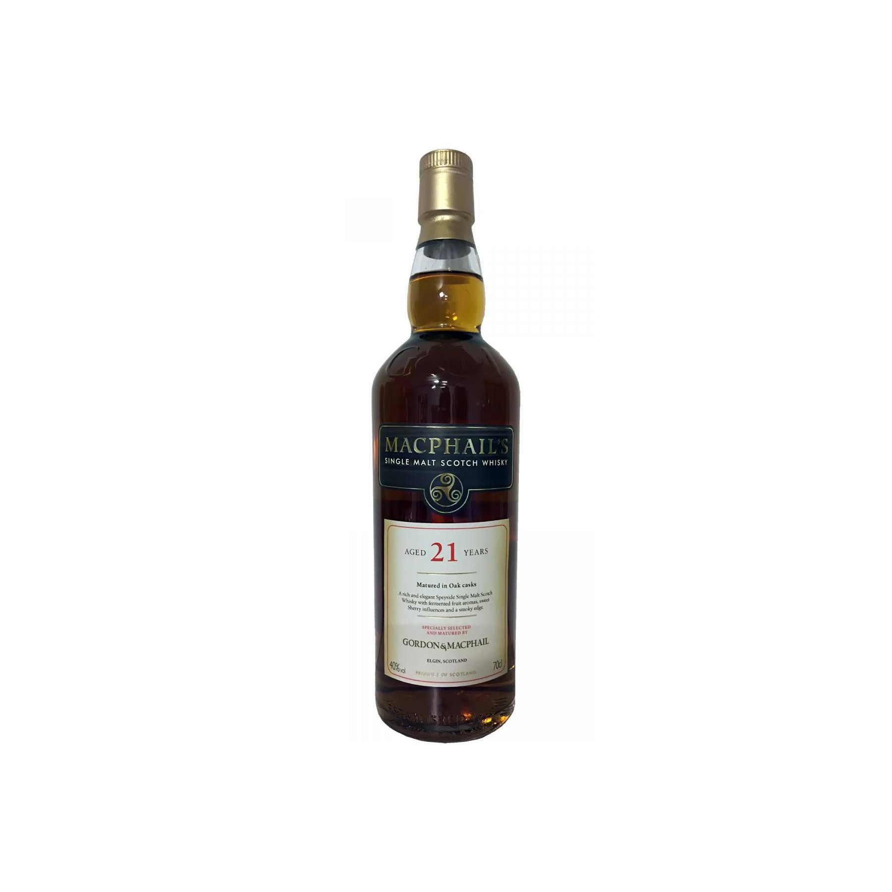 Gordon & MacPhail 21 Years Single Malt Whisky