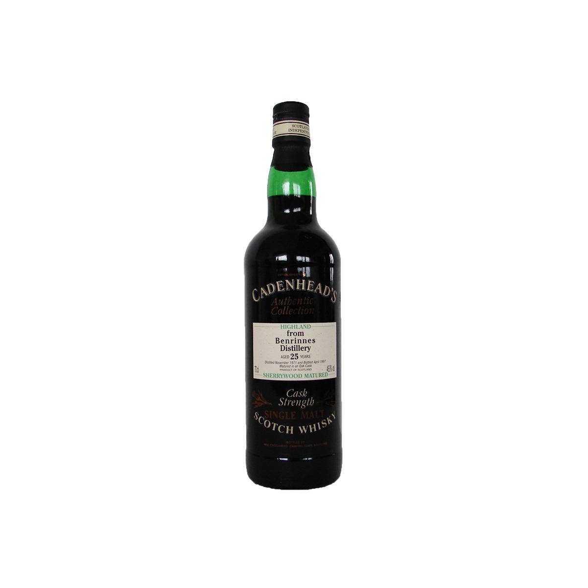Benrinnes Authentic Collection 1971 25 Years Single Malt Whisky