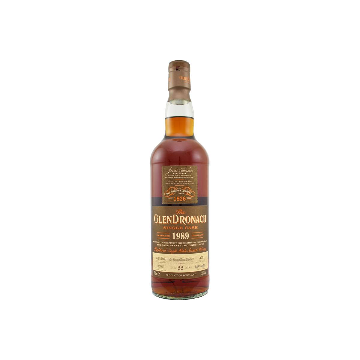 GlenDronach 1989 22 Years Single Malt Whisky