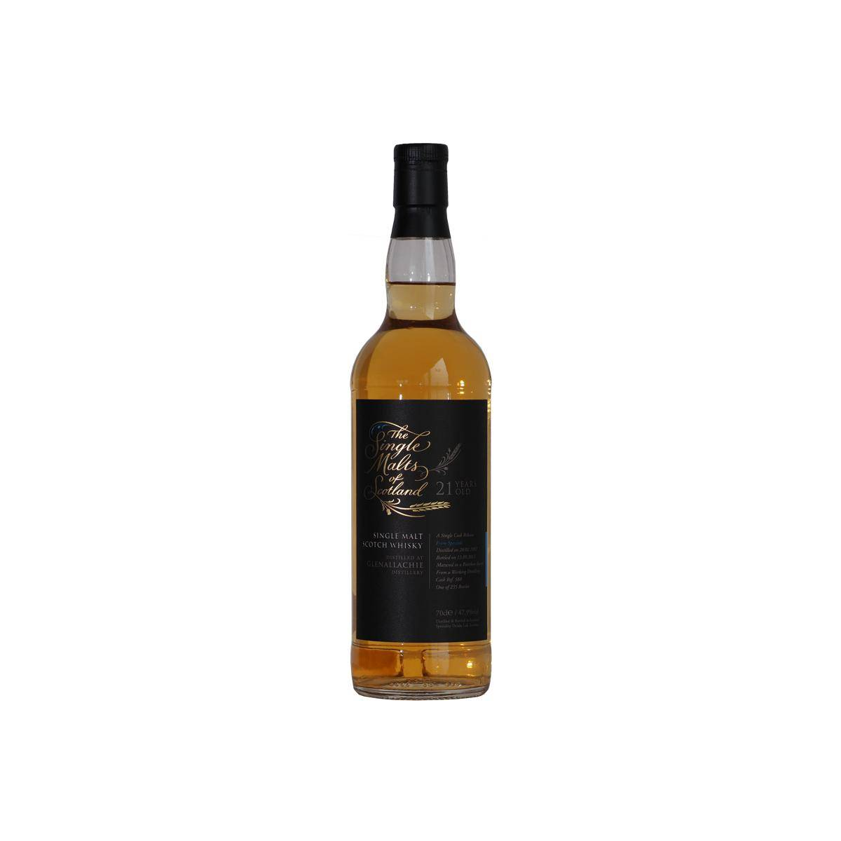 The GlenAllachie The Single Malts of Scotland 1992 21 Years Single Malt Whisky