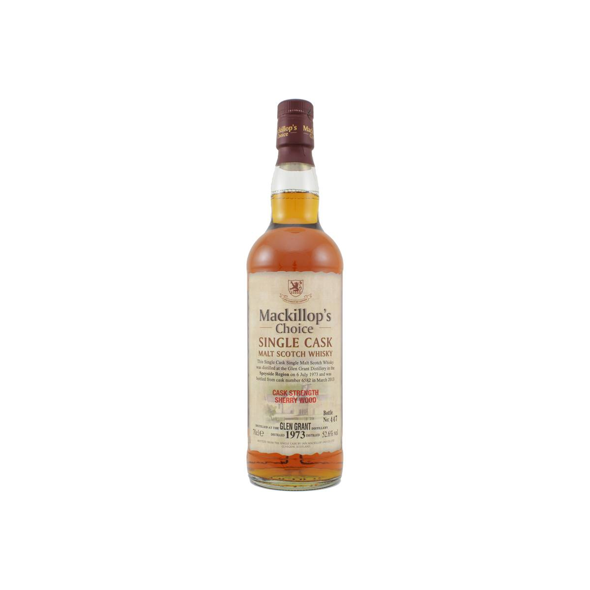 Glen Grant Single Cask 1973 39 Years Single Malt Whisky