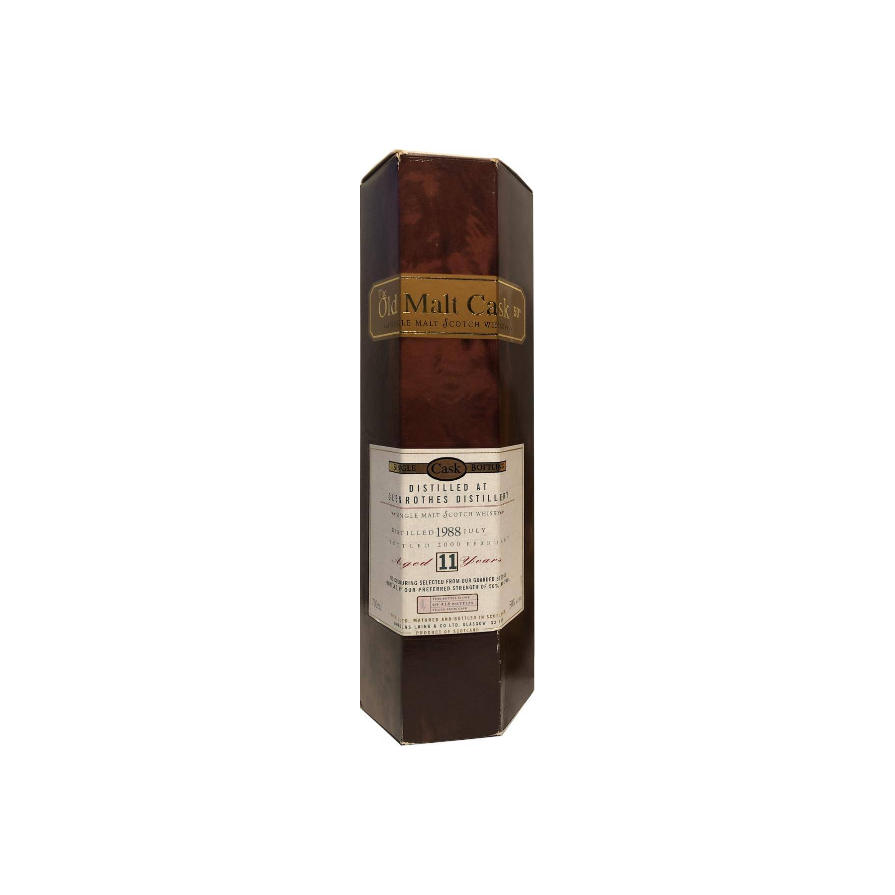 The Glenrothes Old Malt Cask 1988 11 Years Single Malt Whisky 2
