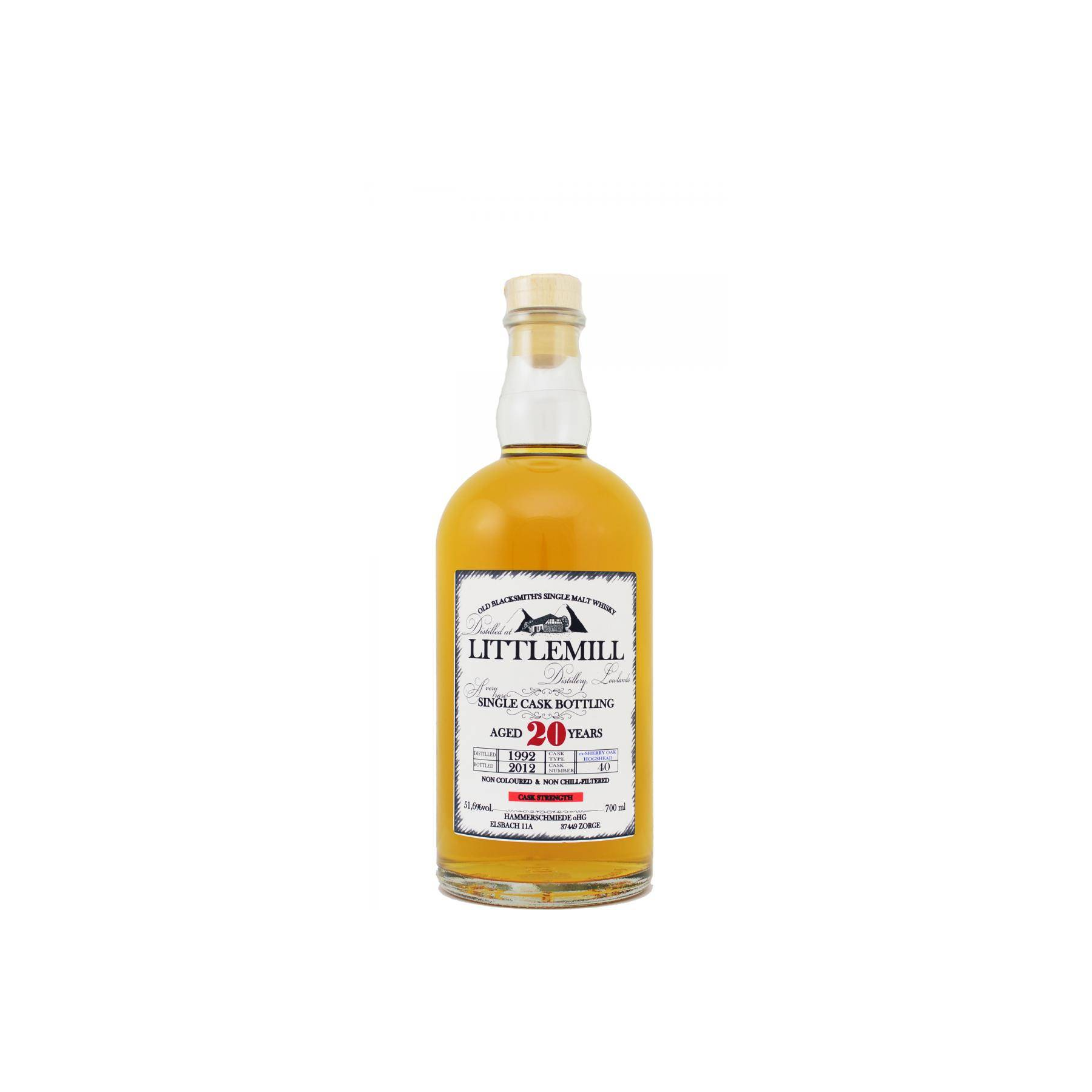 Littlemill 1992 20 Years Single Malt Whisky
