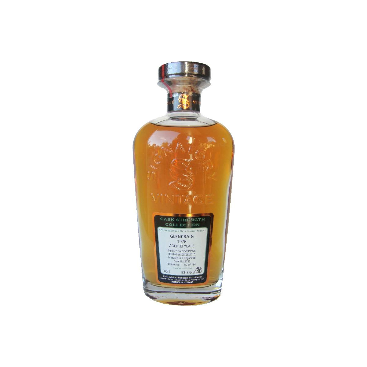 Glenburgie Cask Strength Collection 1976 33 Years Single Malt Whisky