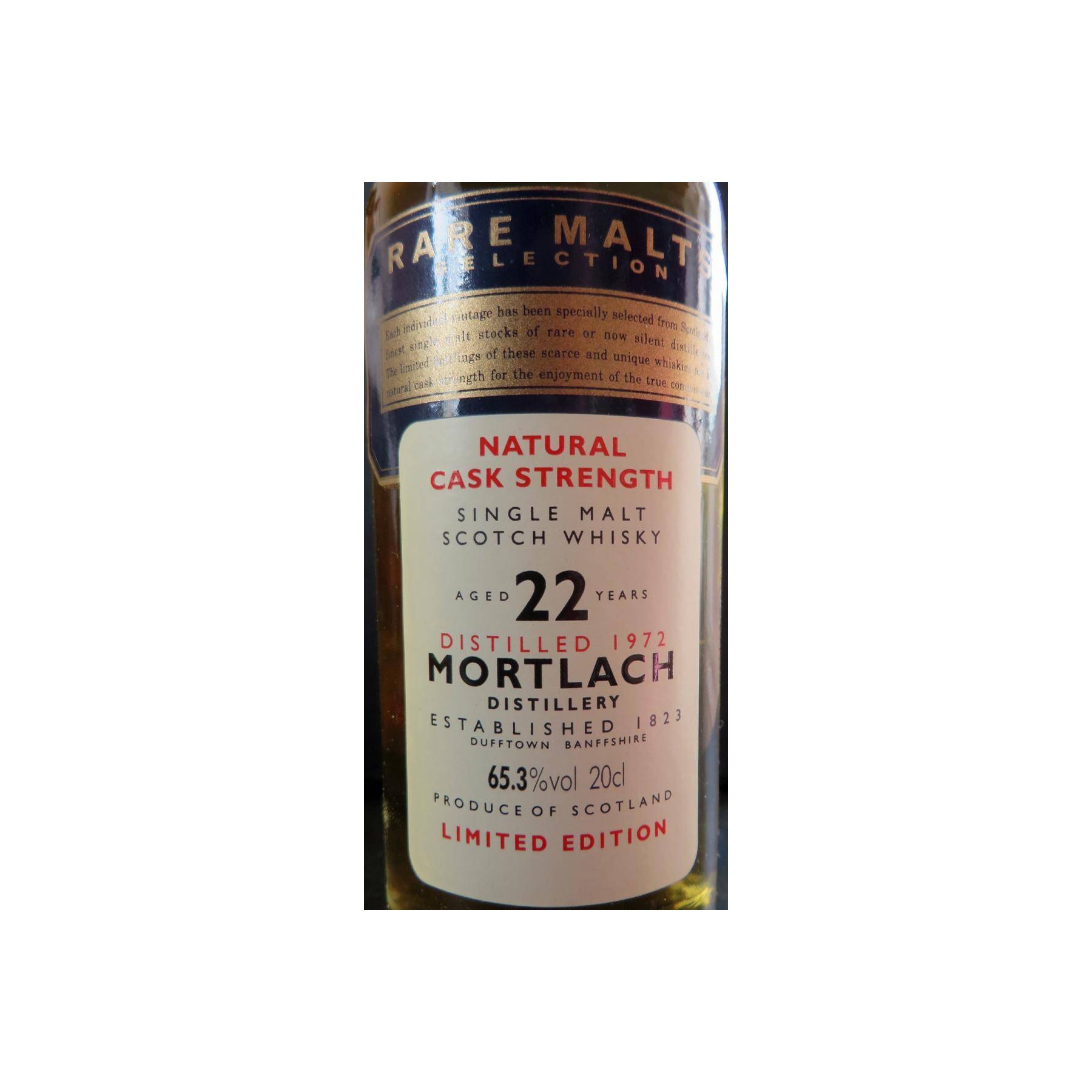 Mortlach 1972 22 Years Single Malt Whisky 2