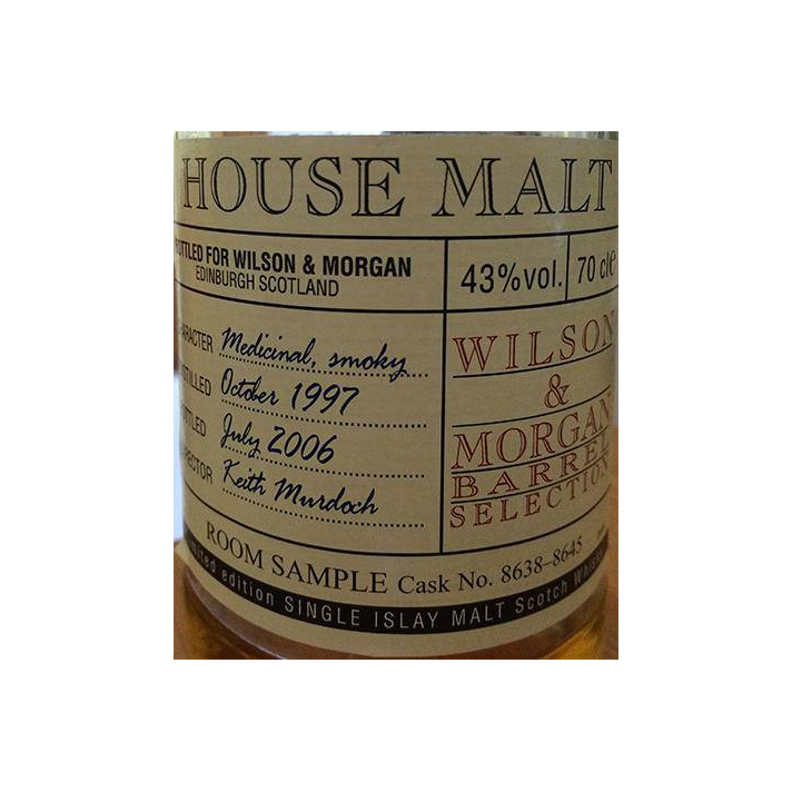 Wilson & Morgan 1997 8 Years Single Malt Whisky