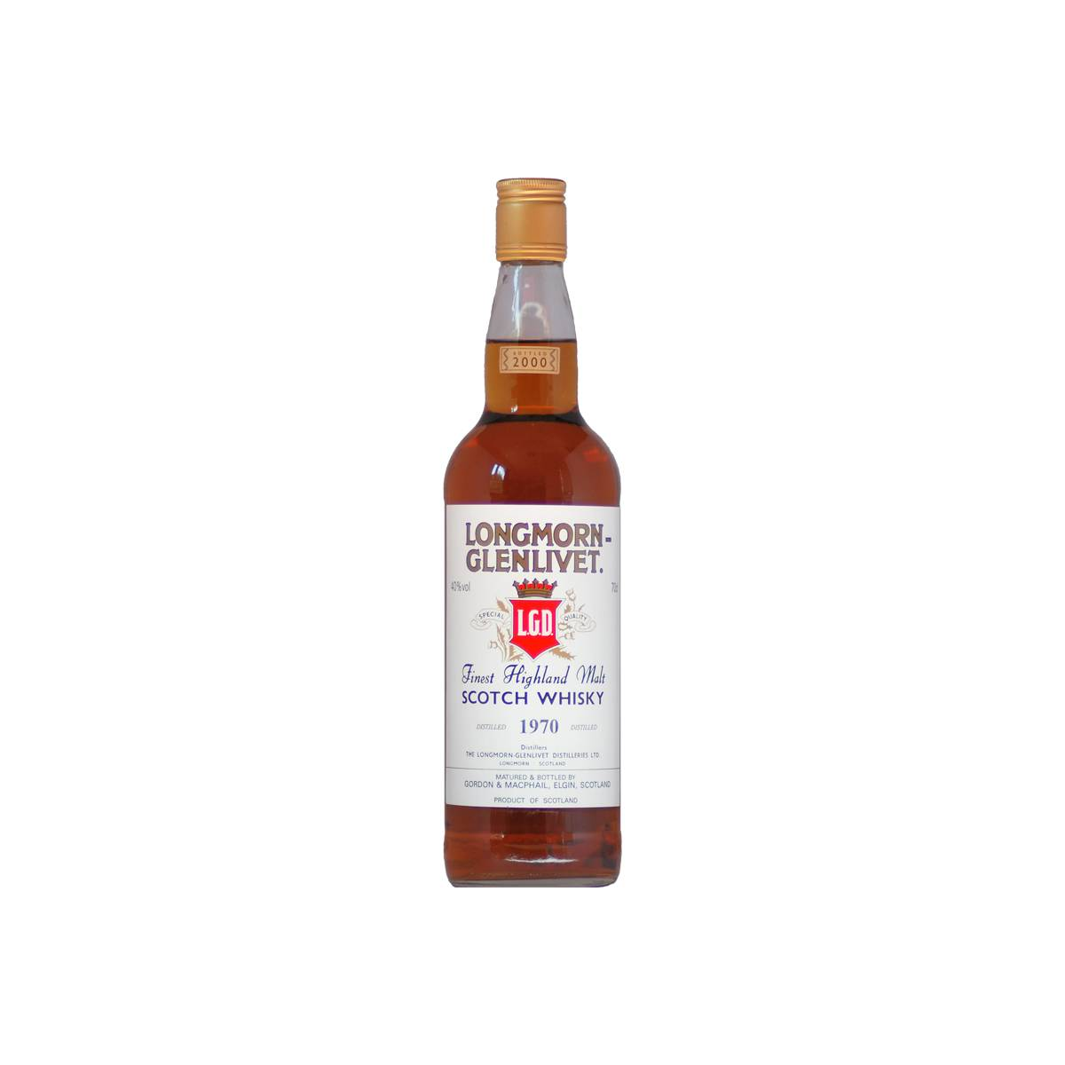 Longmorn Licensed Bottling 1970 30 Years Single Malt Whisky