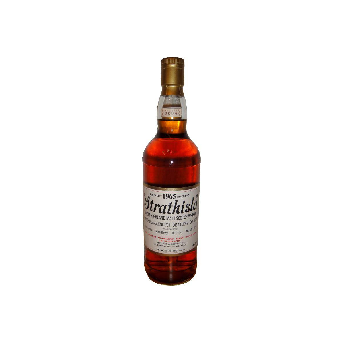 Strathisla Licensed Bottling 1965 39 Years Single Malt Whisky