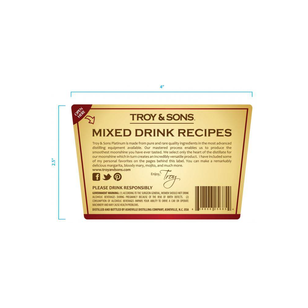 Troy & Sons Platinum Moonshine 3