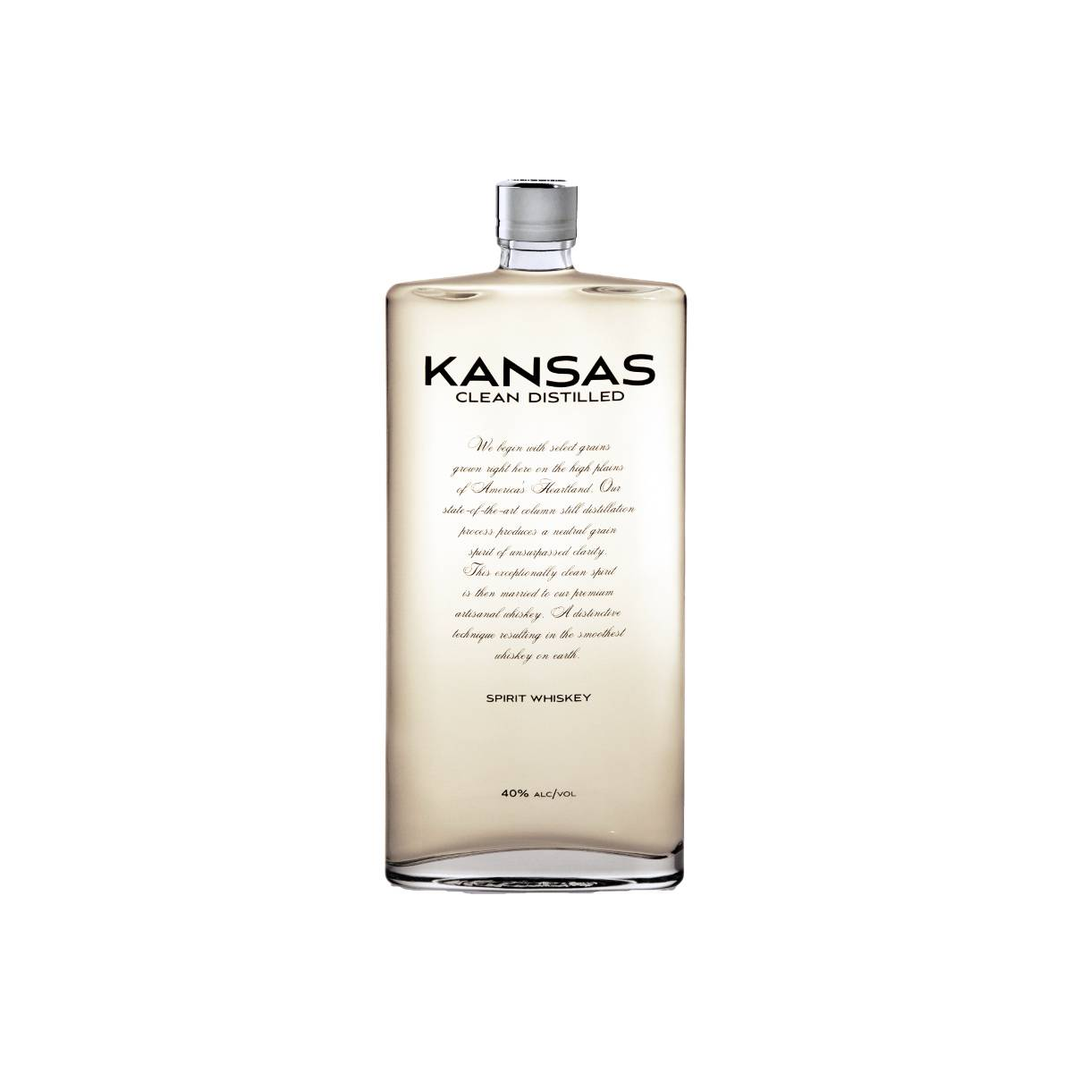 Kansas Clean Distilled Spirit Whiskey