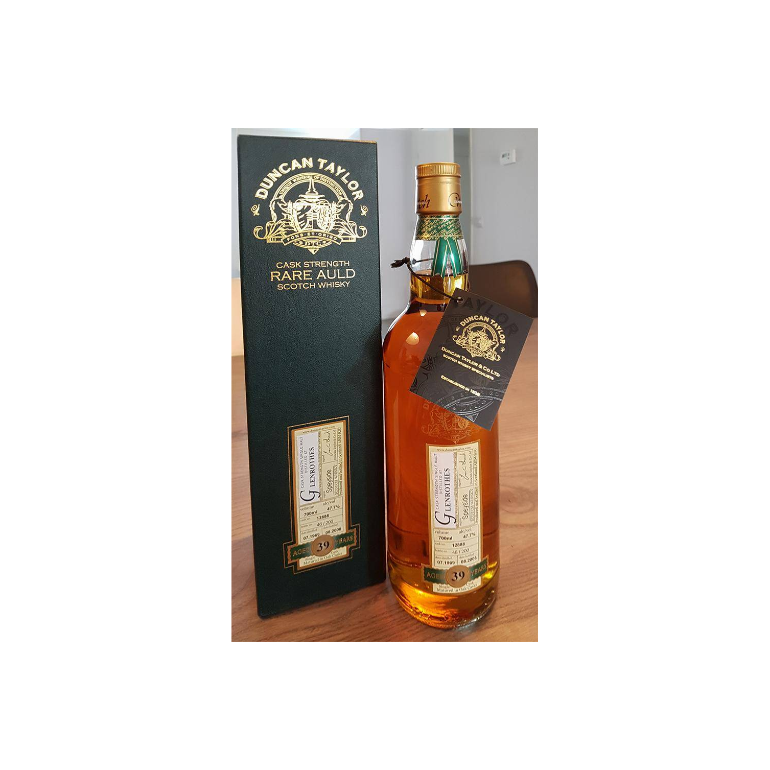 The Glenrothes Rare Auld 1969 39 Years Single Malt Whisky