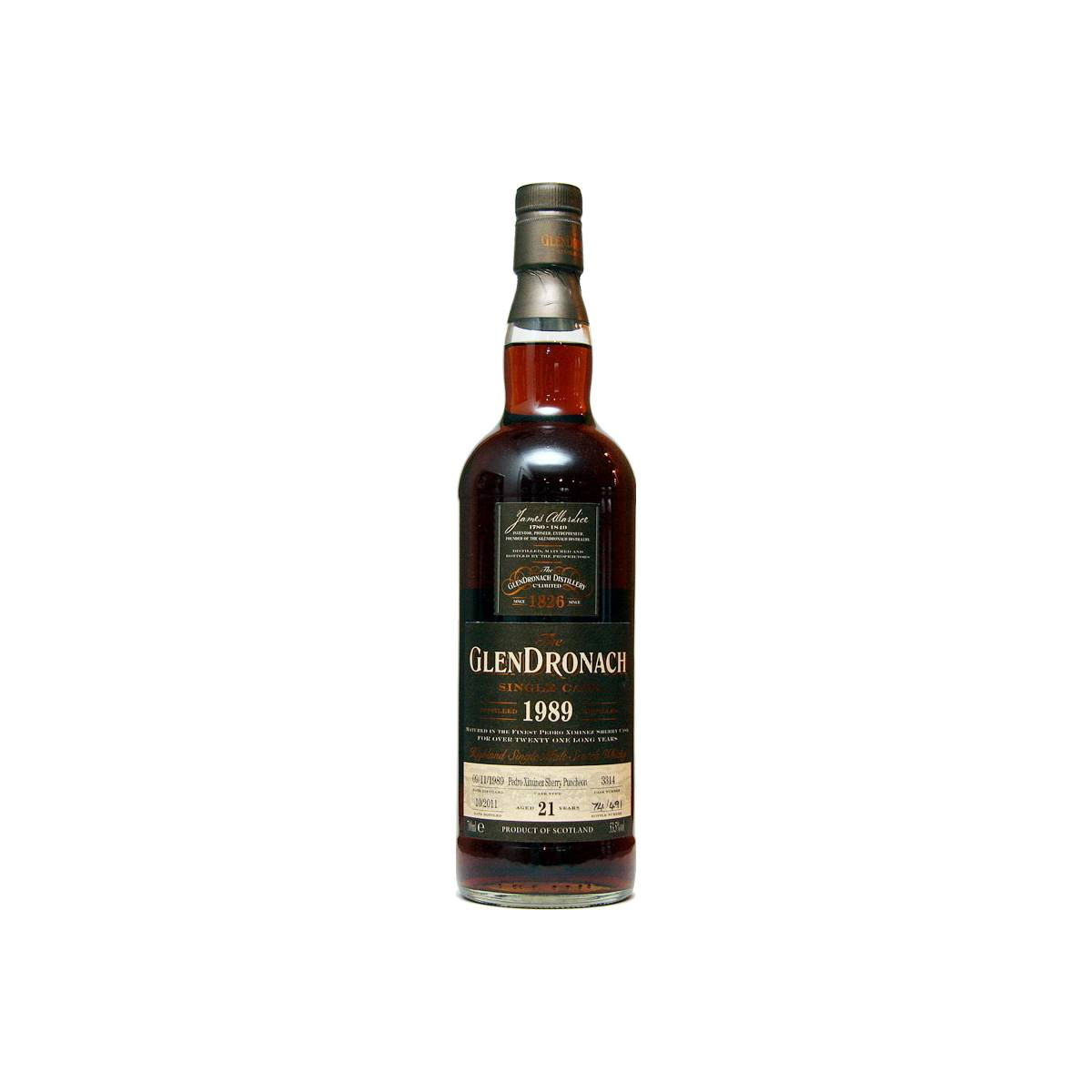 GlenDronach 1989 21 Years Single Malt Whisky