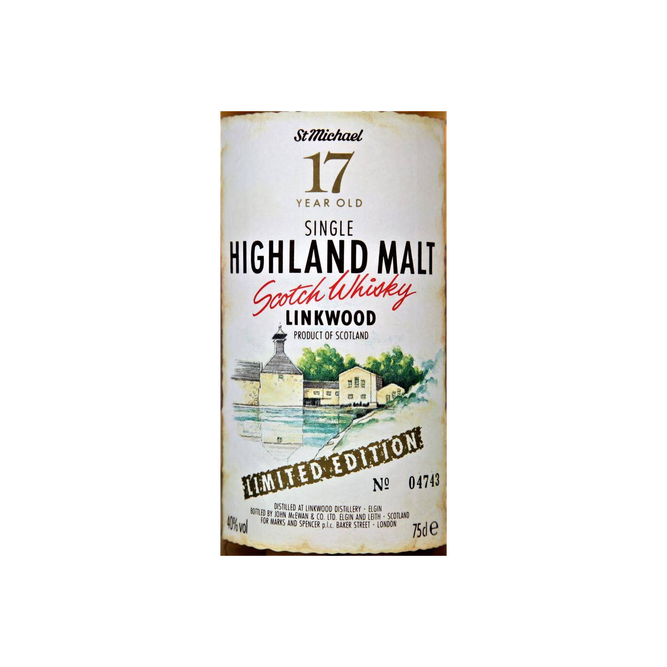 Linkwood Limited Edition 1971 17 Years Single Malt Whisky 2