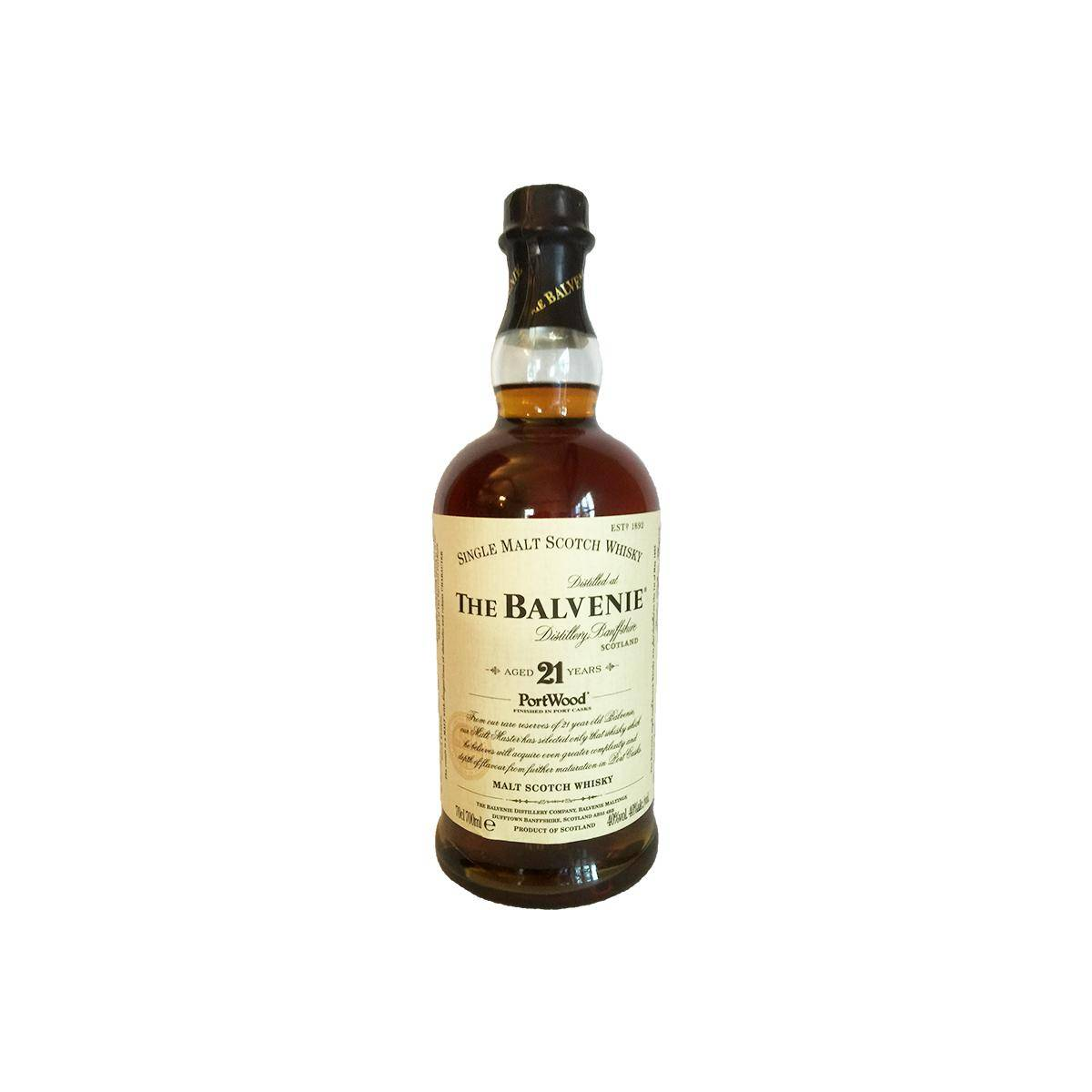 The Balvenie 21 Years Single Malt Whisky