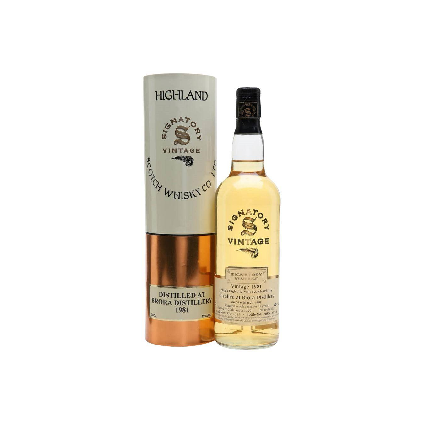 Brora Vintage Collection 1981 19 Years Single Malt Whisky 2