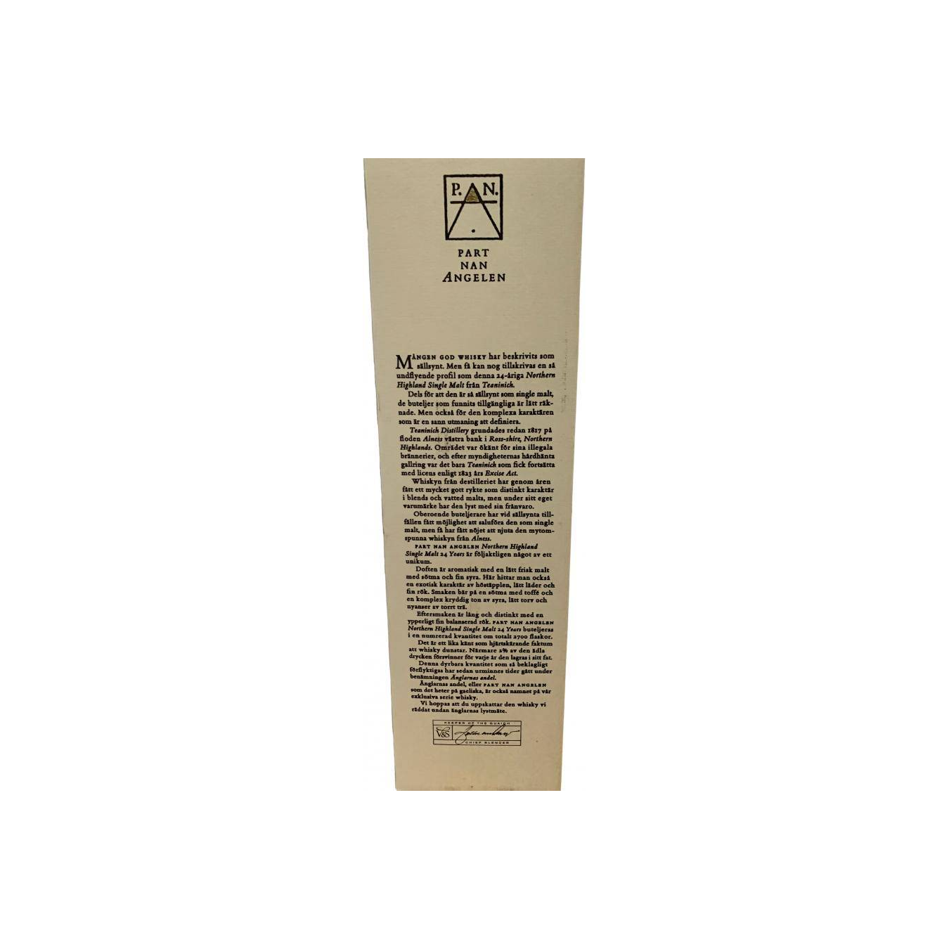 Teaninich 24 Years Single Malt Whisky 2