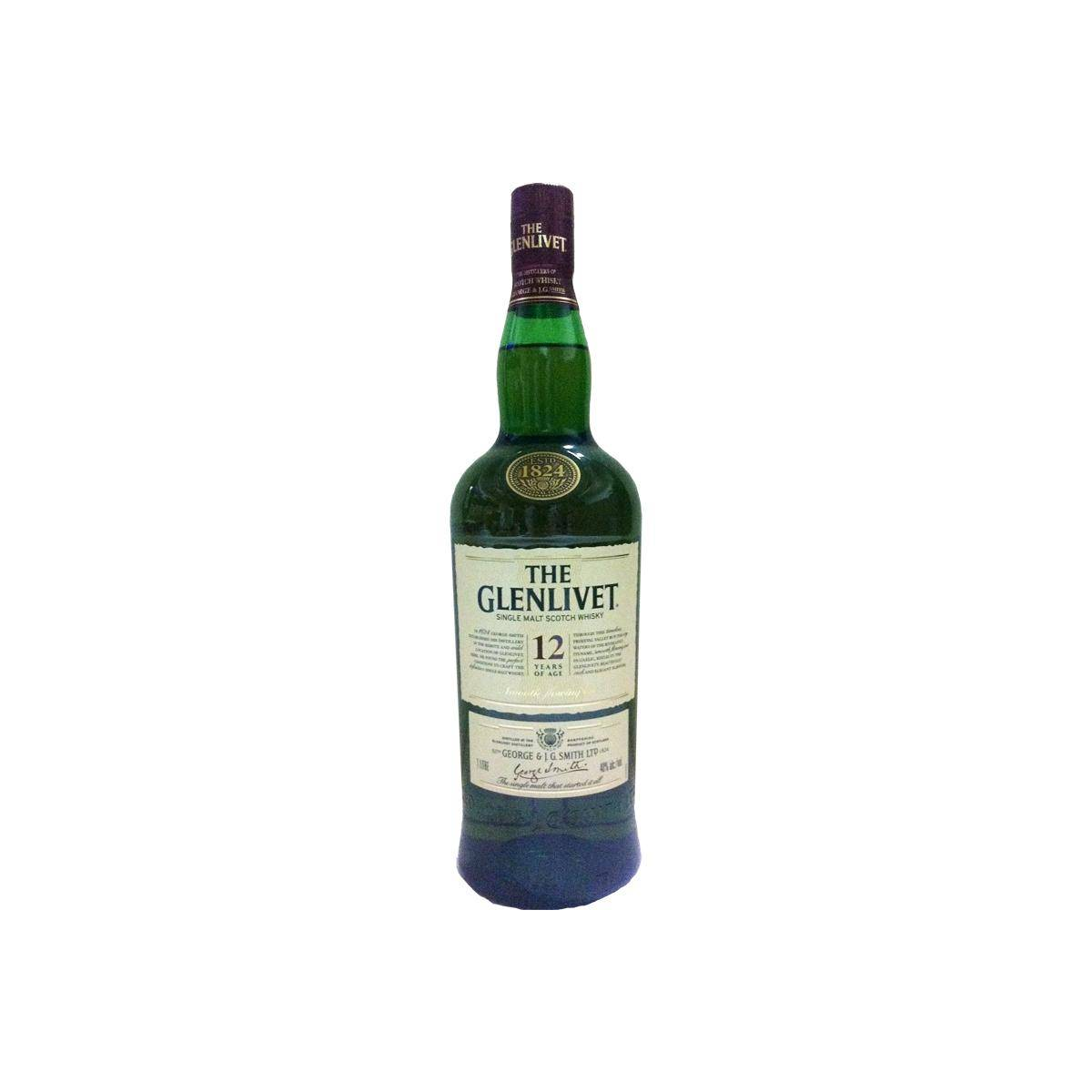 The Glenlivet 12 Years Single Malt Whisky