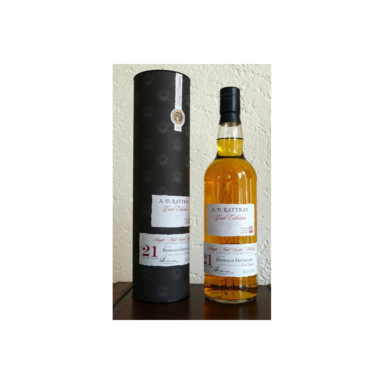 BenRiach Individual Cask Bottling 1991 21 Years Single Malt Whisky 3