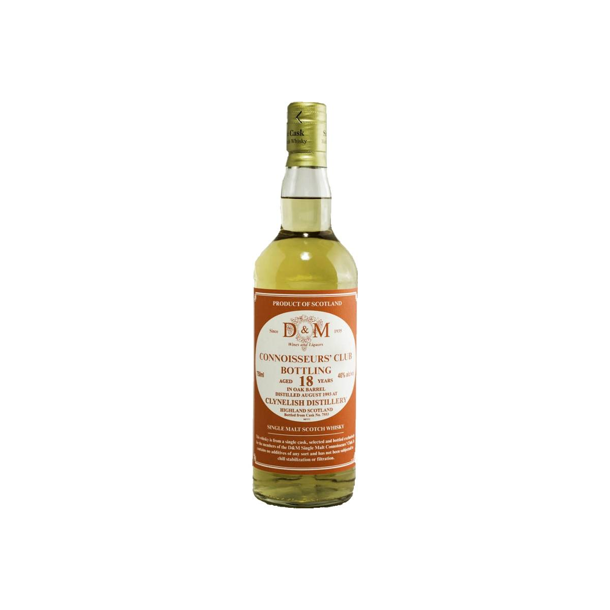 Clynelish 1993 18 Years Single Malt Whisky