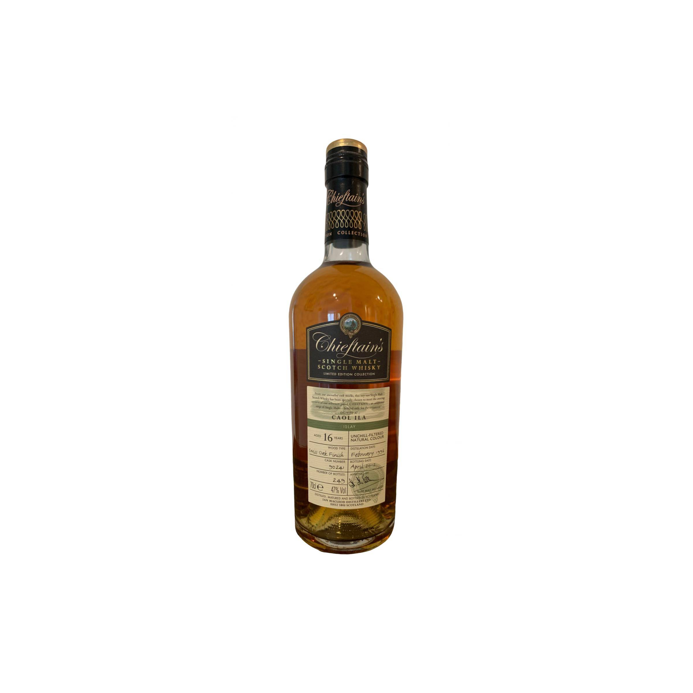 Caol Ila 1996 16 Years Single Malt Whisky