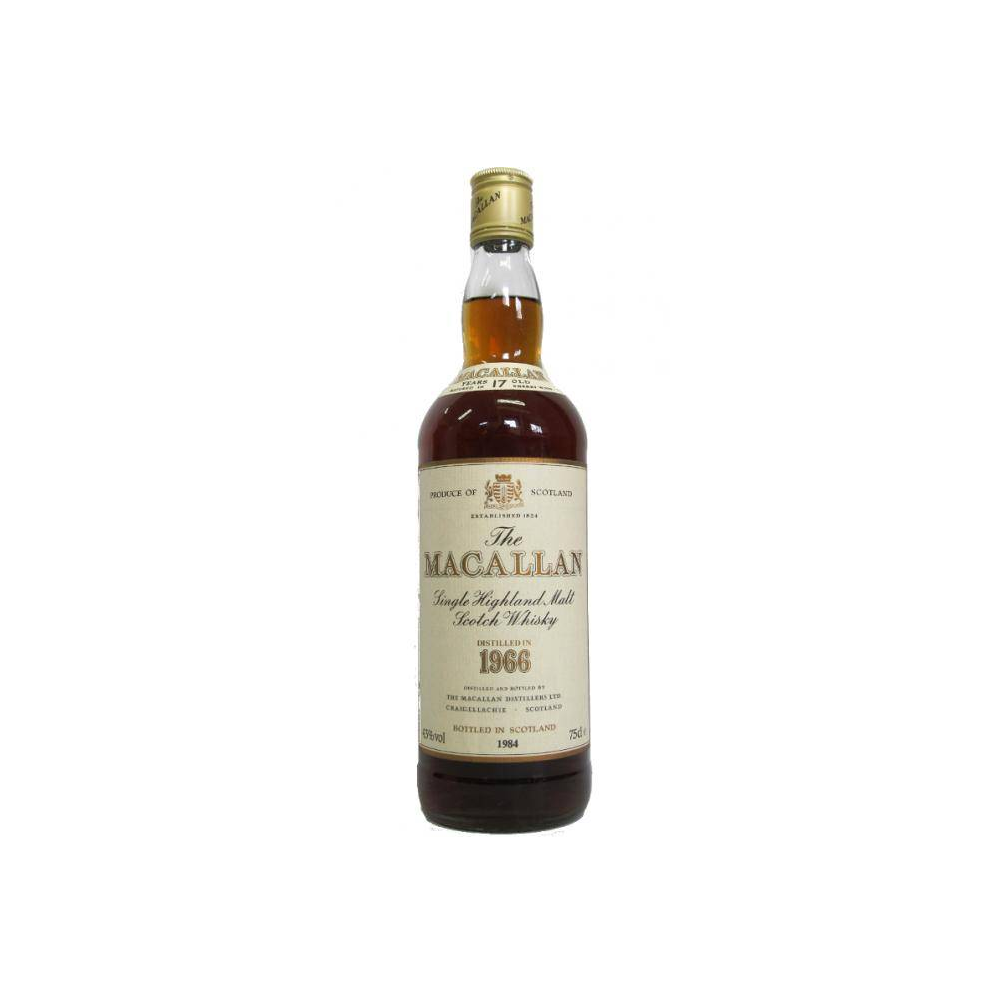 The Macallan 1966 17 Years Single Malt Whisky