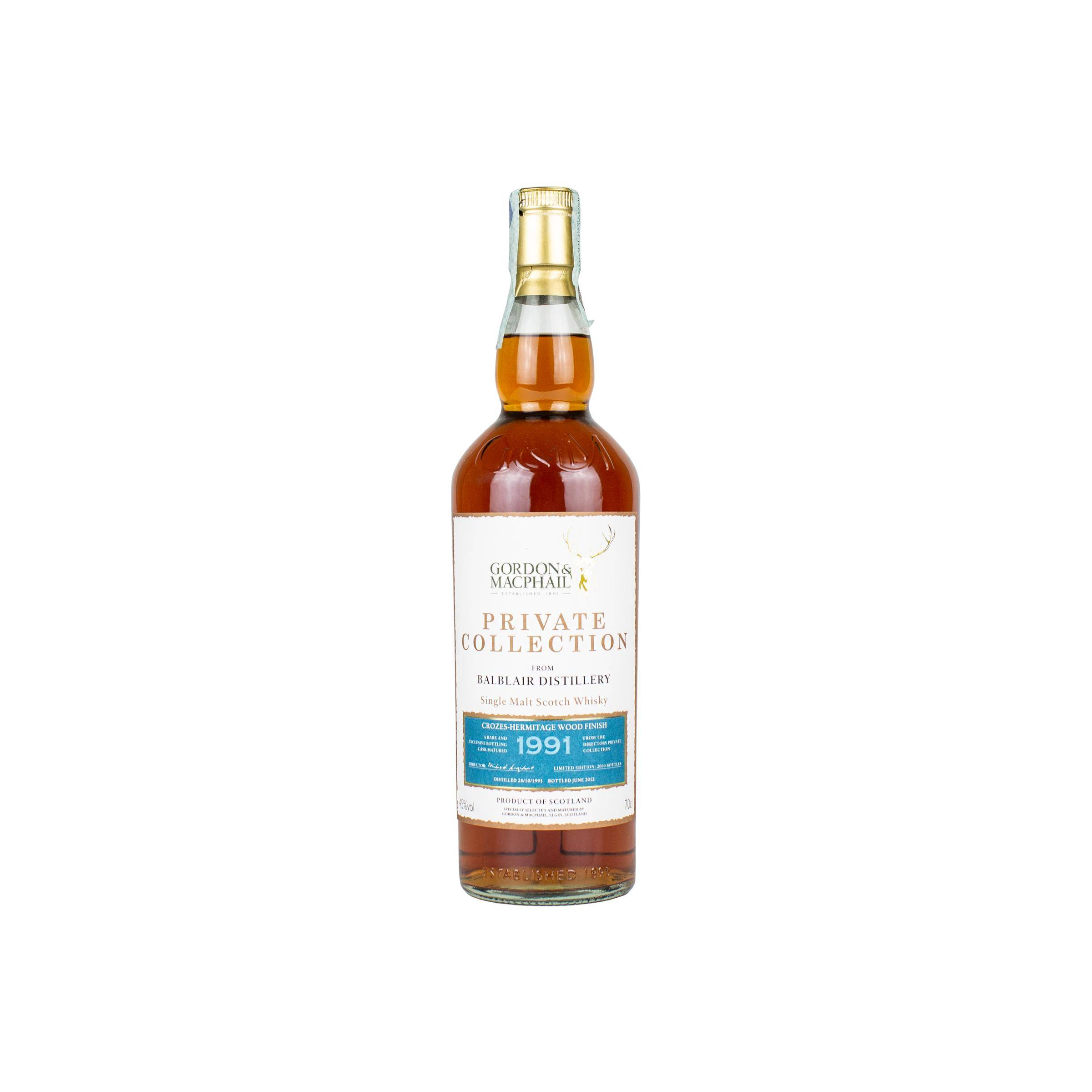Balblair 1991 20 Years Single Malt Whisky