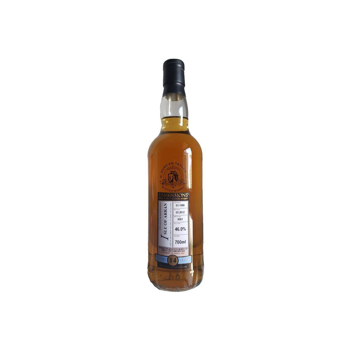 Arran Dimensions 1998 14 Years Single Malt Whisky 2