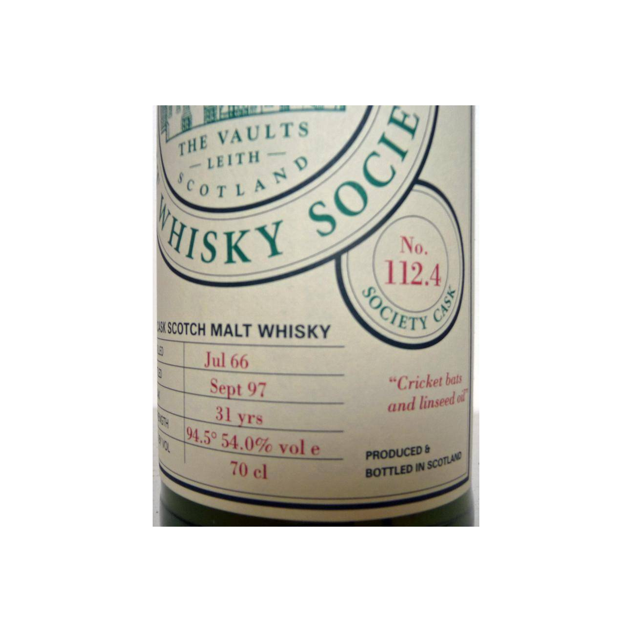 The Scotch Malt Whisky Society 1966 31 Years Single Malt Whisky 2