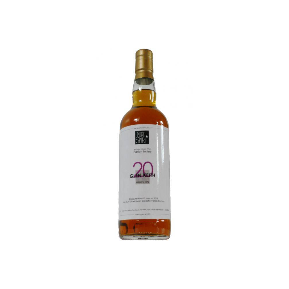 Glen Keith 1992 20 Years Single Malt Whisky