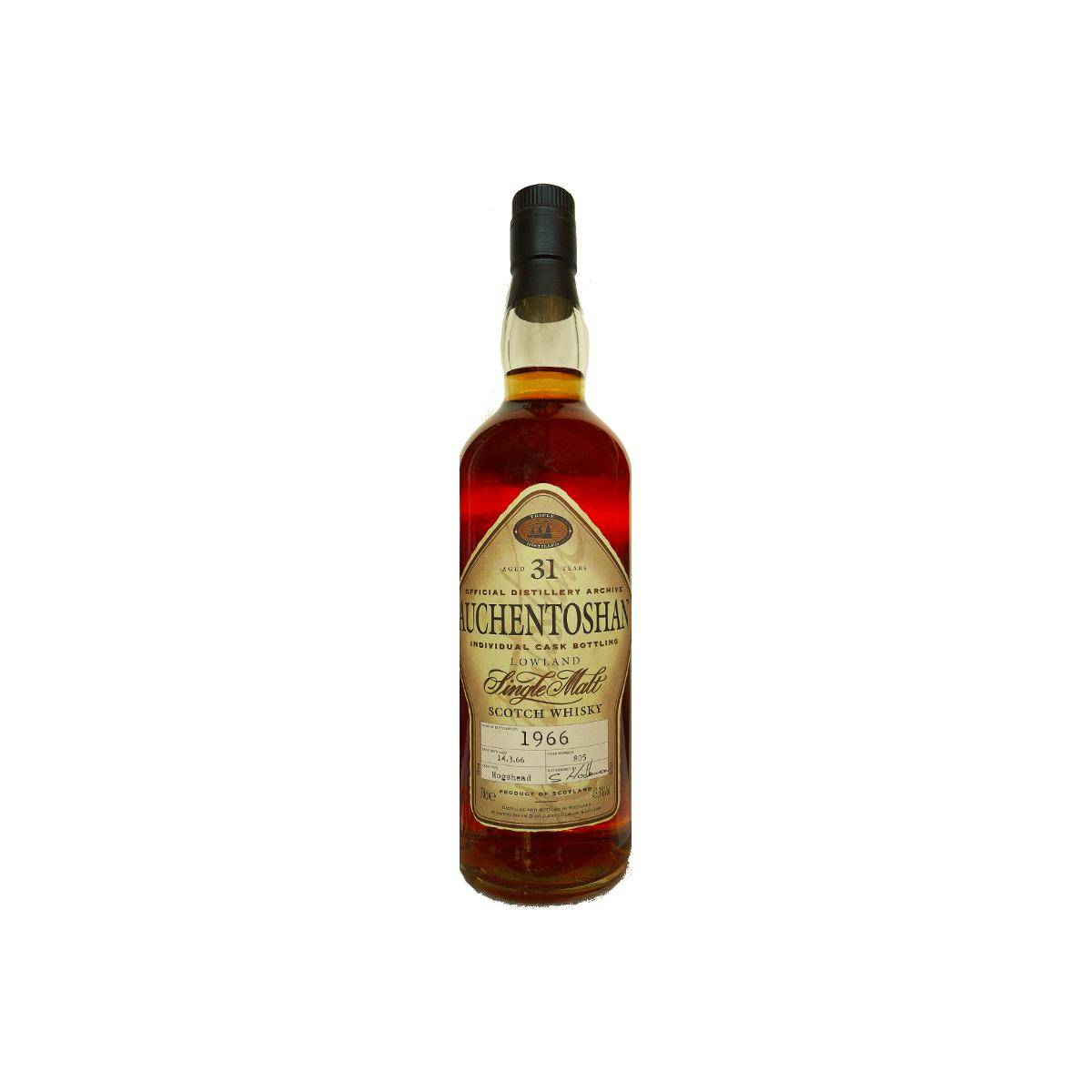 Auchentoshan Individual Cask Bottling 1966 31 Years Single Malt Whisky