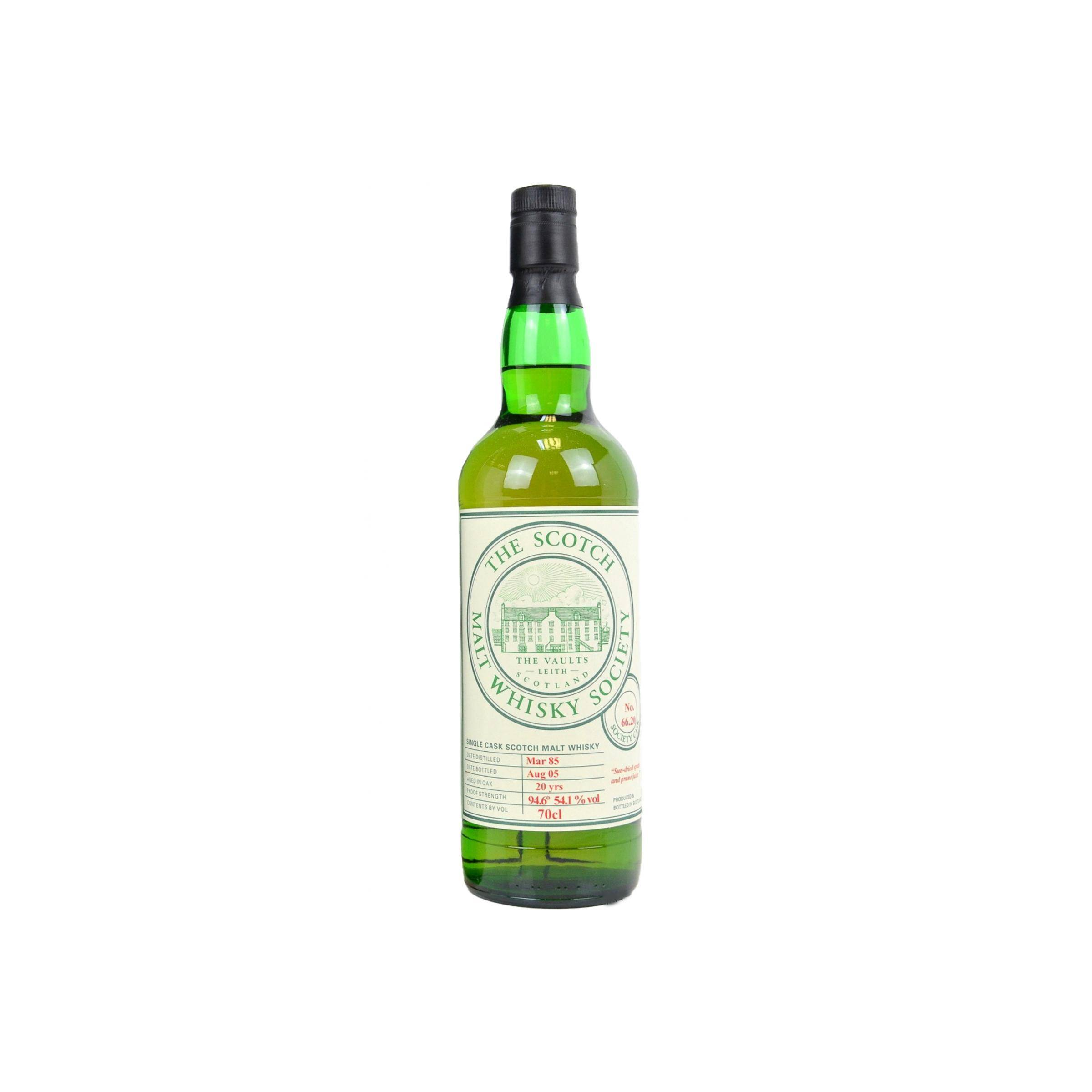 The Scotch Malt Whisky Society 1985 20 Years Single Malt Whisky