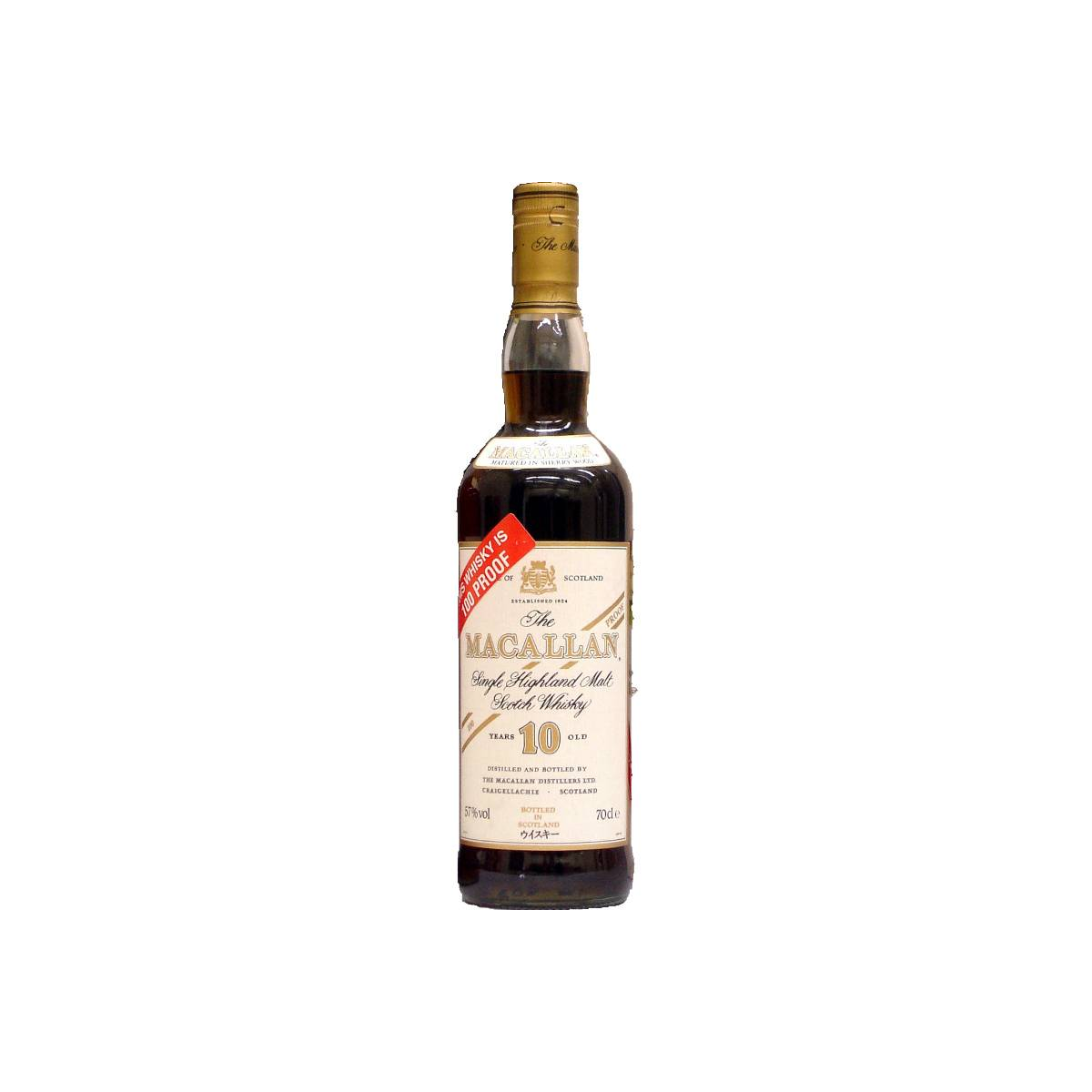 The Macallan 10 Years Single Malt Whisky
