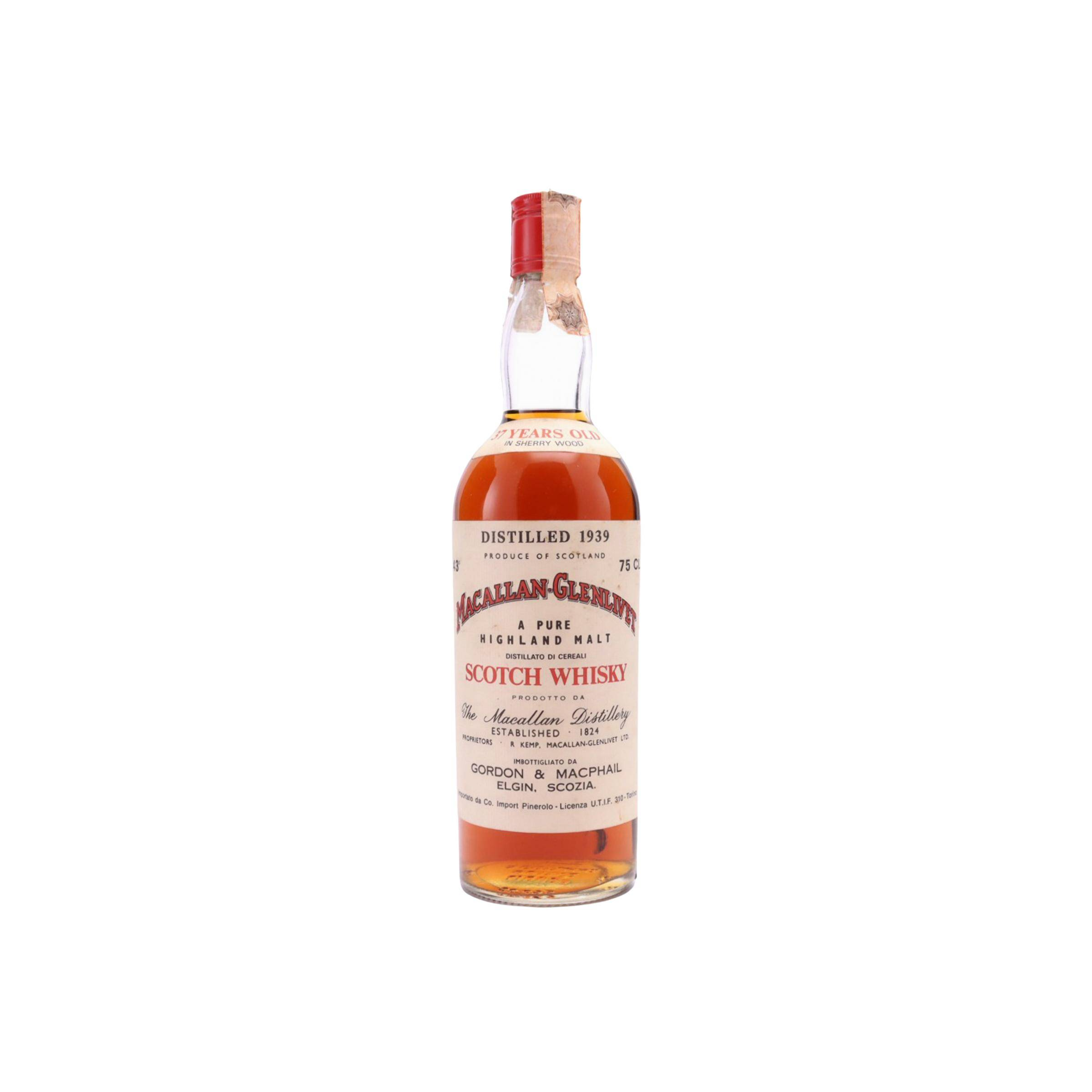 The Macallan 1939 37 Years Single Malt Whisky
