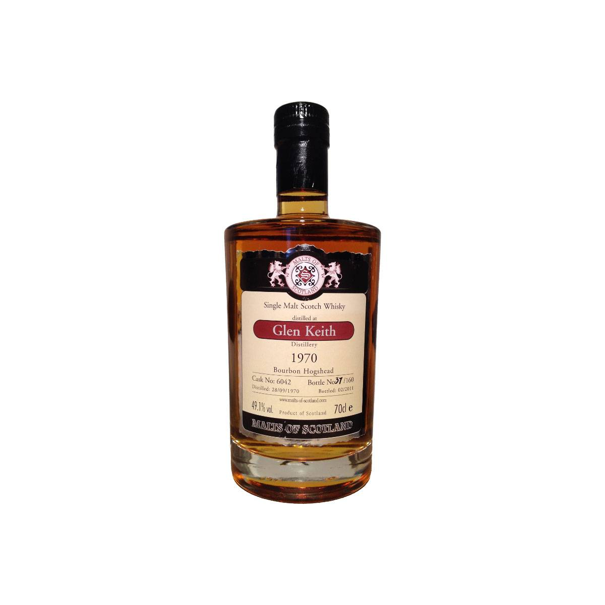 Glen Keith 1970 40 Years Single Malt Whisky