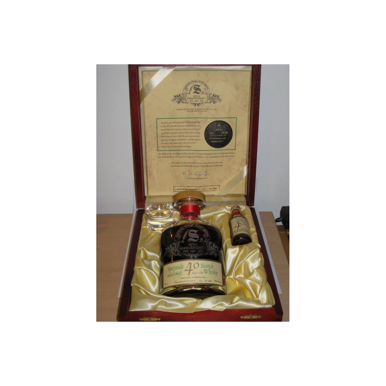 Glenfarclas 1958 40 Years Single Malt Whisky 2