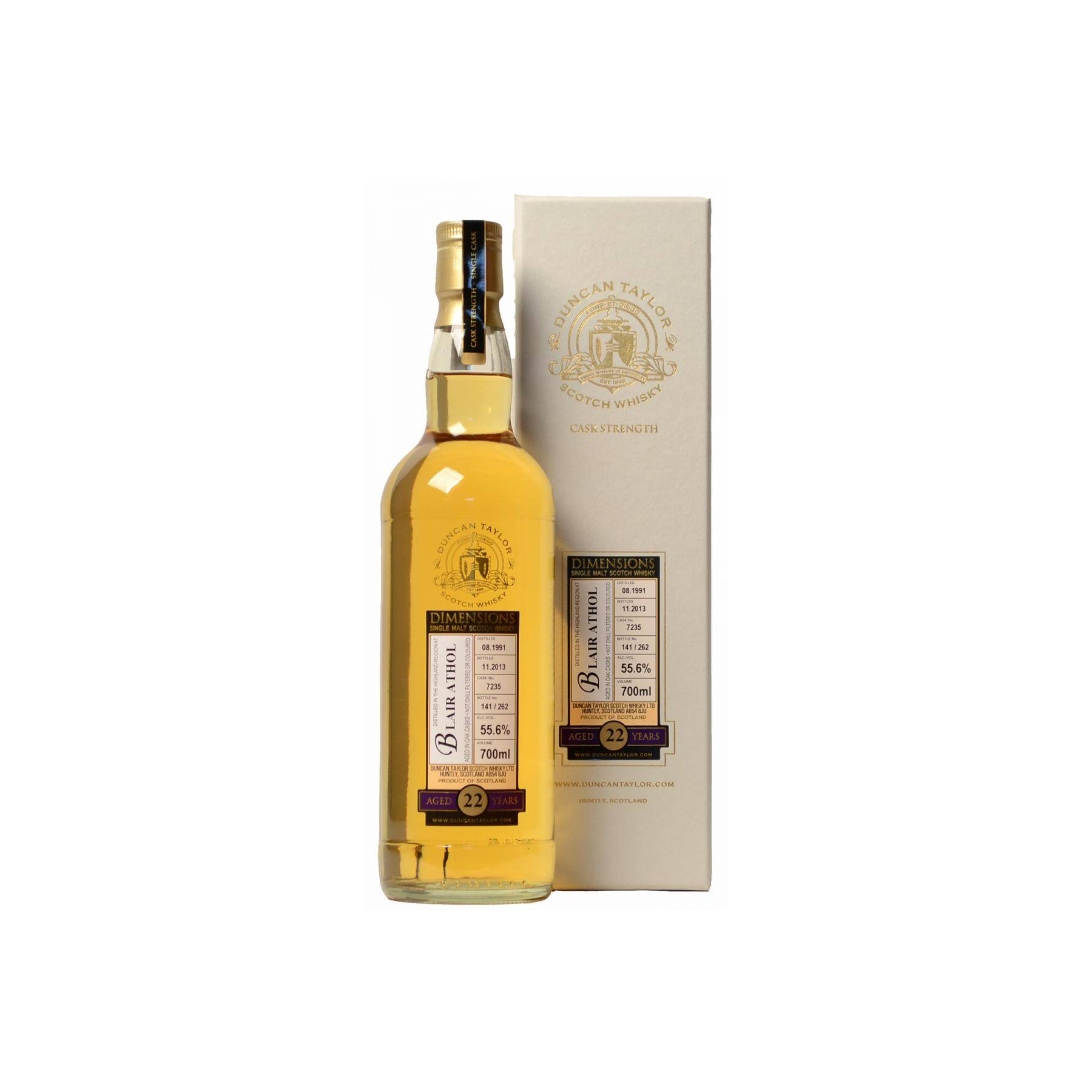 Blair Athol Dimensions 1991 22 Years Single Malt Whisky 3