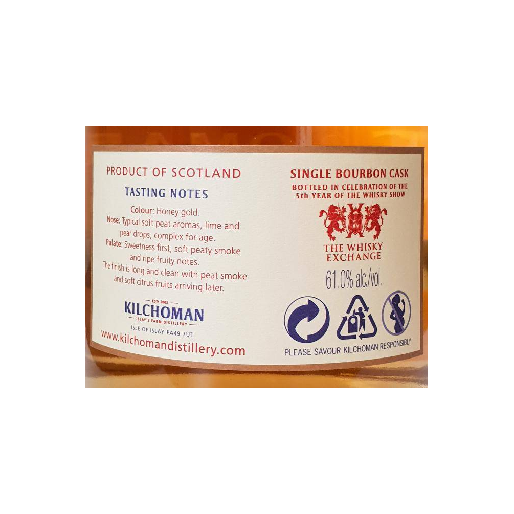 Kilchoman 2008 4 Years Single Malt Whisky 3