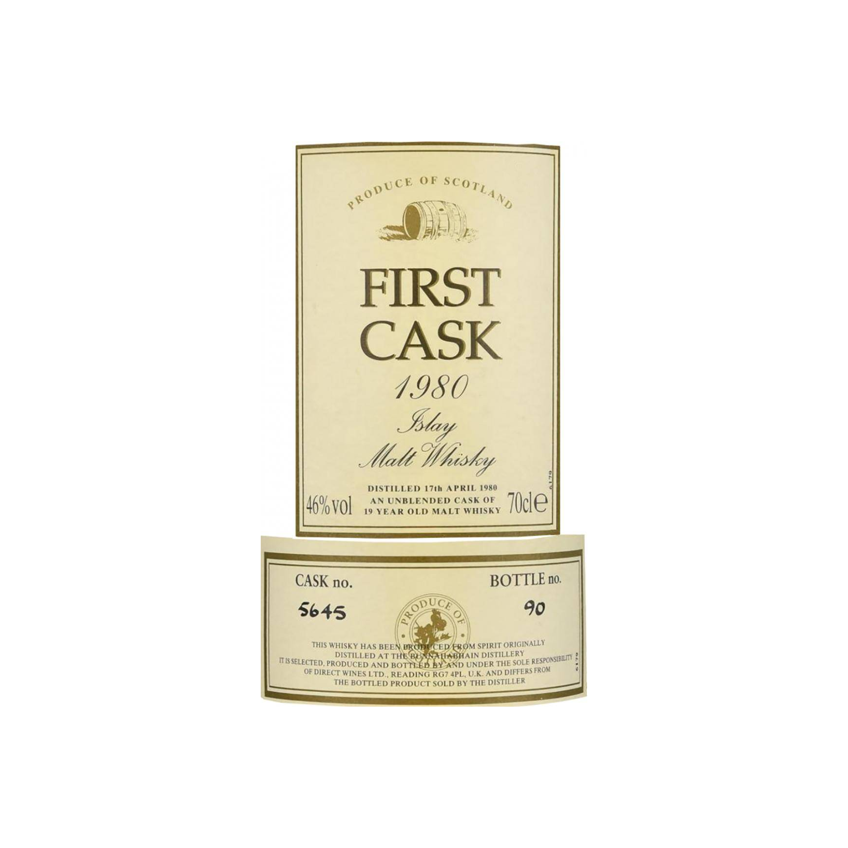 Bunnahabhain 1980 19 Years Single Malt Whisky 2